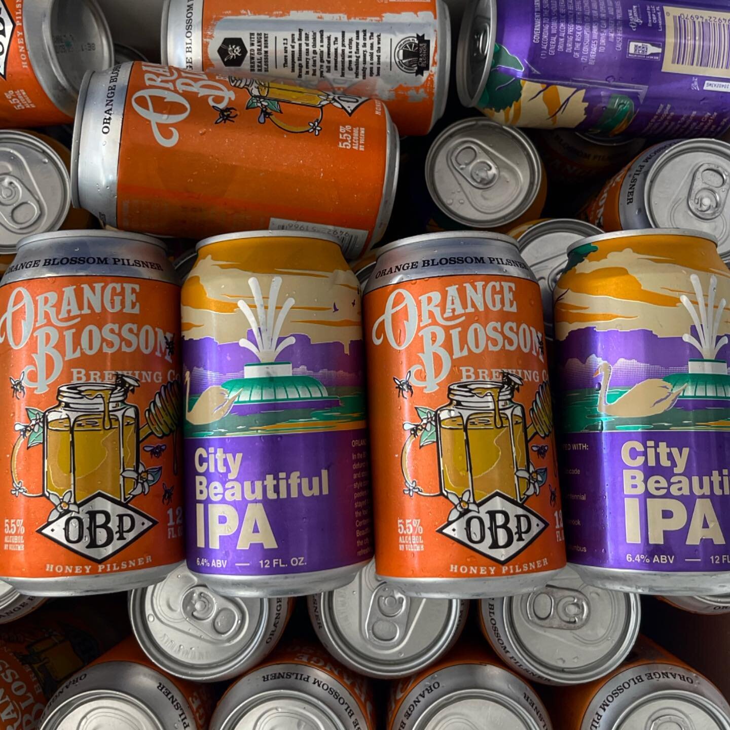 Did you know we have a beer finder on our site? orangeblossombrewing.com 😁🍻🧡
.
#orangeblossombrewing #orangeblossompilsner #citybeautifulipa #obp #floridabeer #orlandobeer