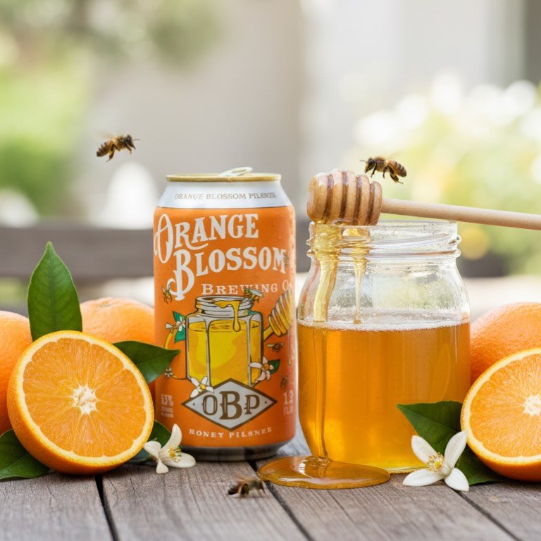 Did you know OBP has 2.3 teaspoons of orange blossom honey in every can? 😁🍯🍻🧡