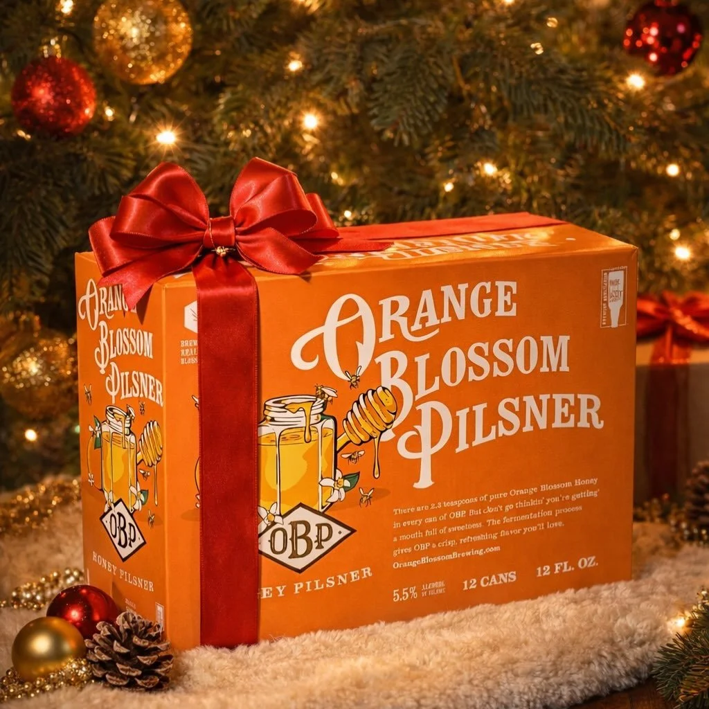 OBP is always a great holiday gift. Check out the link in our bio to use our beer finder. 😁🍻🎄🧡