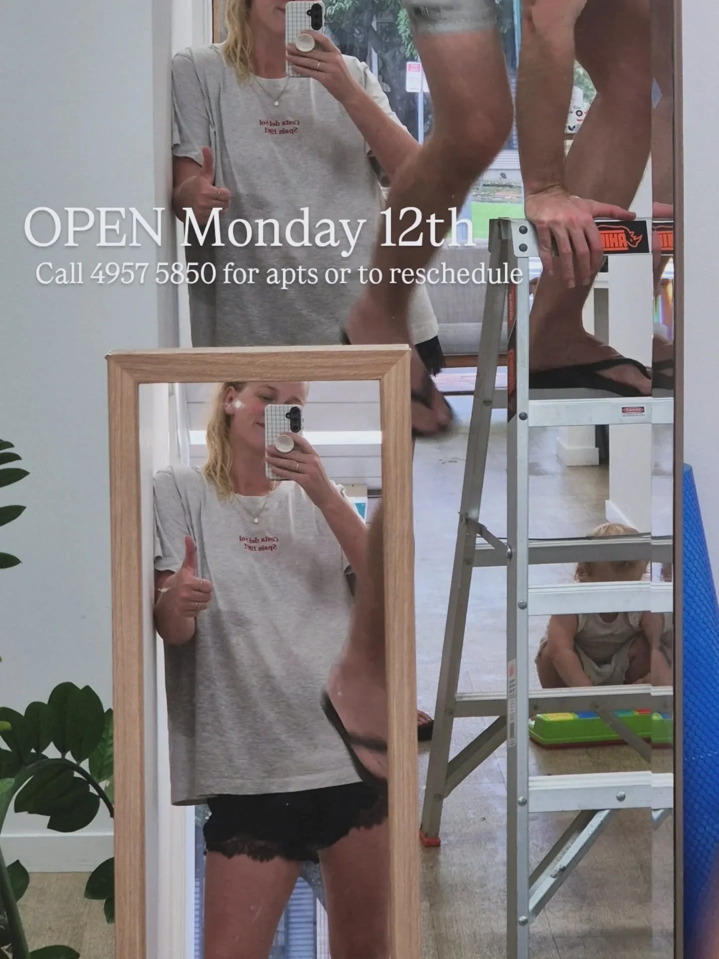 Bit of water yesterday.  But we are dry &amp; OPEN on Monday 12th.  Call 4957 5850 for apts or to reschedule. 

#mackay #MackayLiving