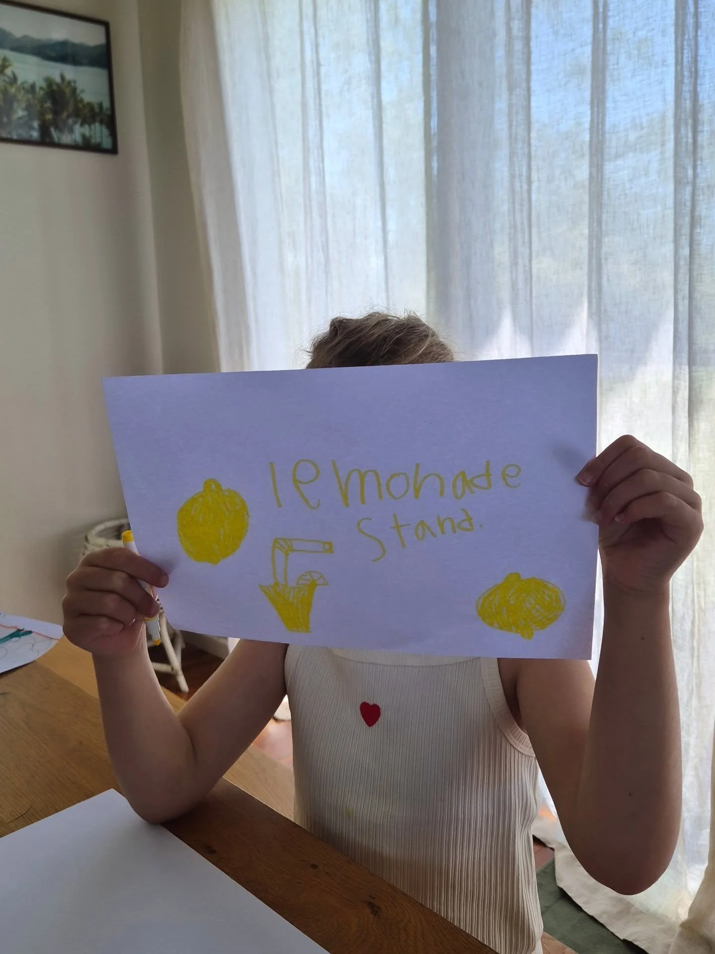 Finishing up the school holidays with a business proposition.  More details to come 🍋🥃