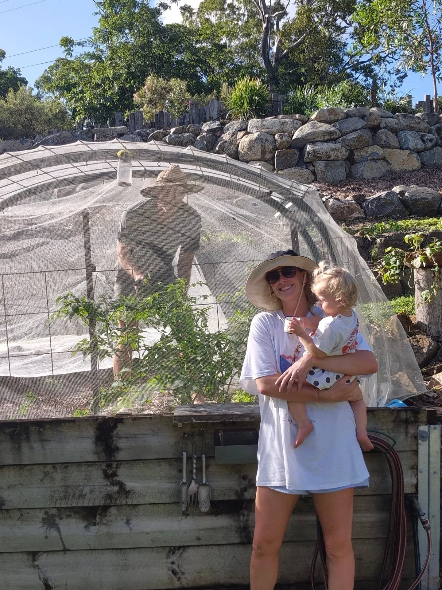 Sam's on holidays (at home) for the next week.  Hoping for camping weather like half of Mackay :)