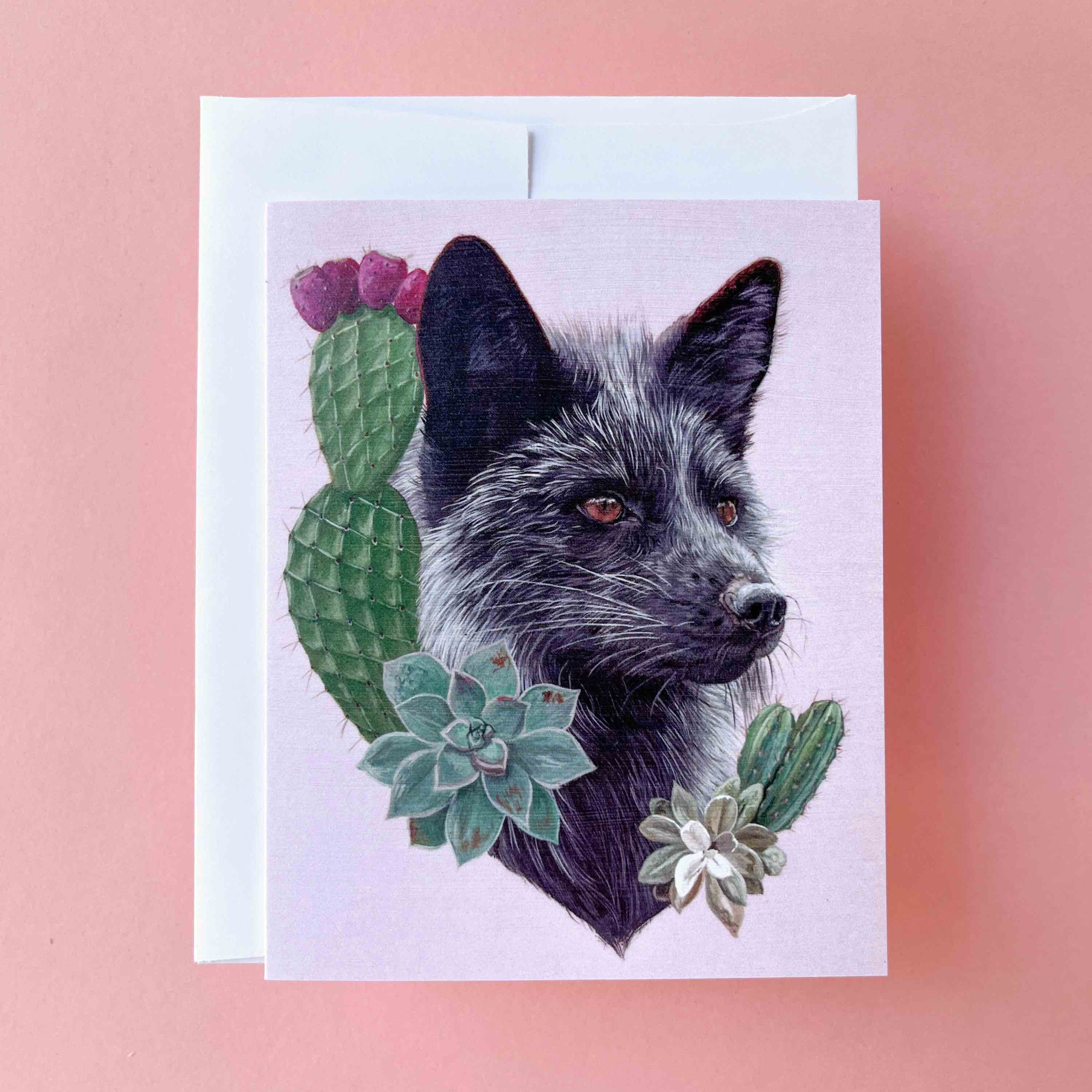 Black Fox Greeting Card.jpg