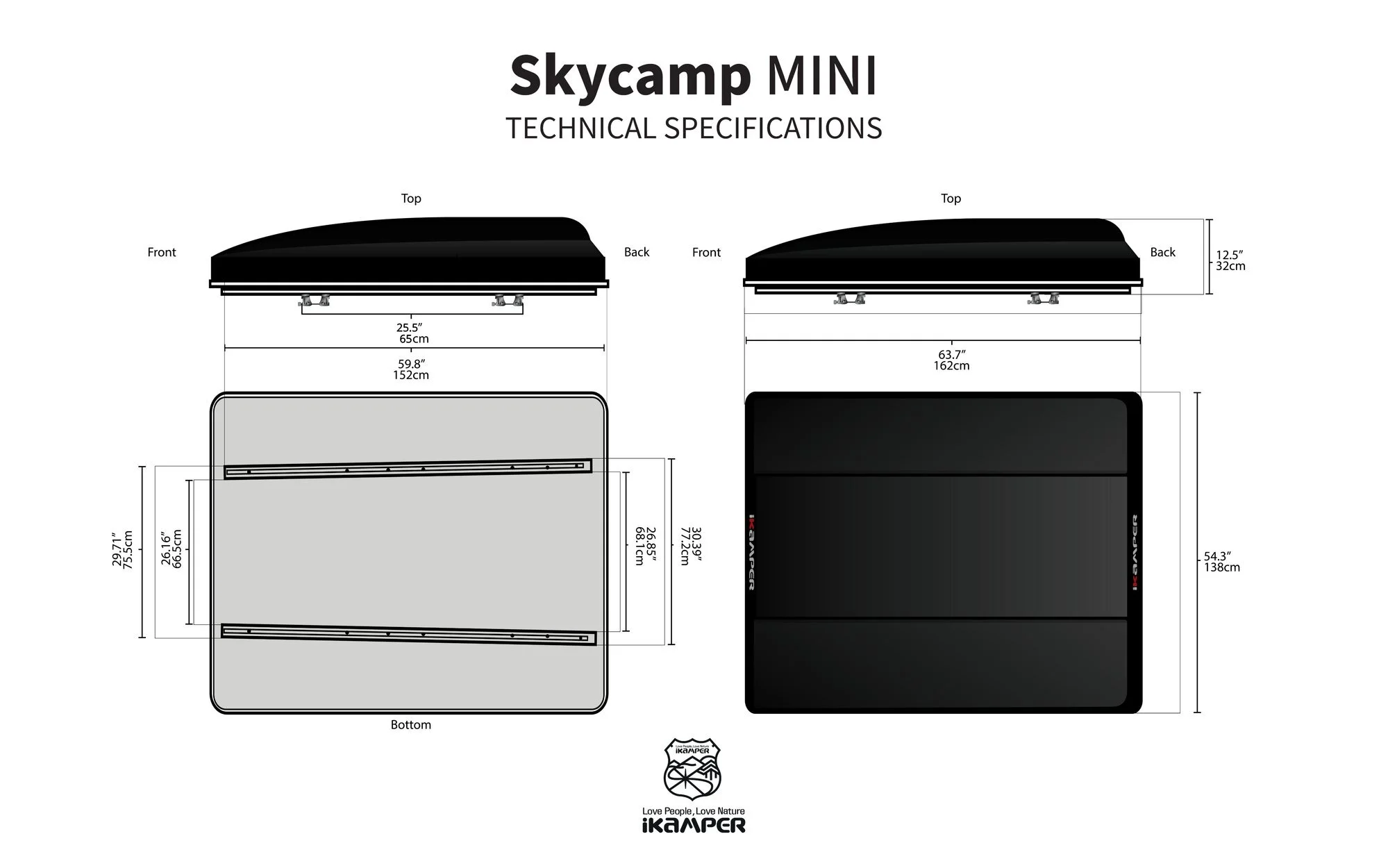 Skycamp Mini Simply Go Camper