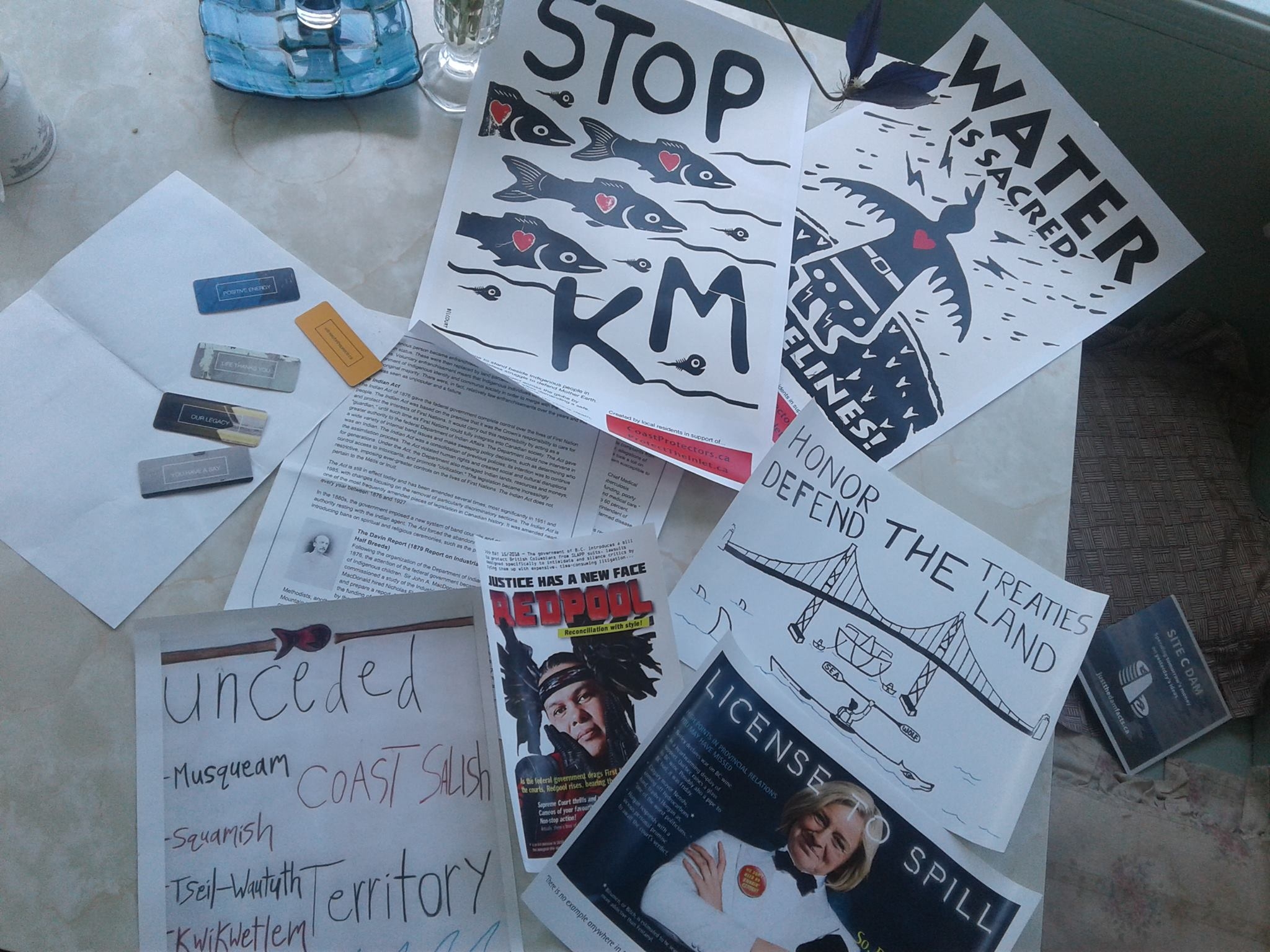 Art Poster Making at the Watch House Camp