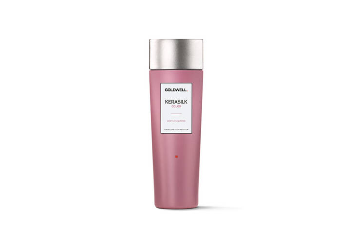 SHAMPOO KERASILK COLOR • With Keratin and Tamanu Oil. • For color-treated hair. • Gently cleanses while preventing against premature color fading. To purchase, contact us