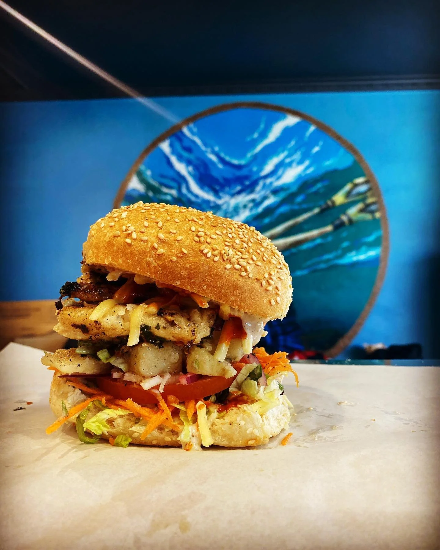 Guess who&rsquo;s back ? 

The Pablo&rsquo;s famous grilled fish burger 🍔 🐟