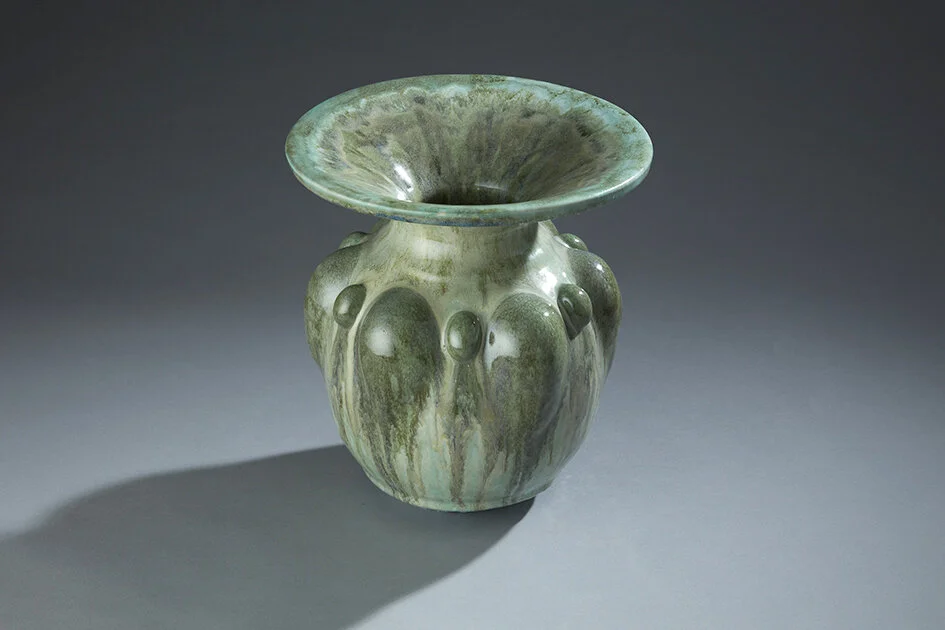 Violante Lodolo Doria, Sea Green Elliptical Vessel, W29xH31 cm, image 2.jpg