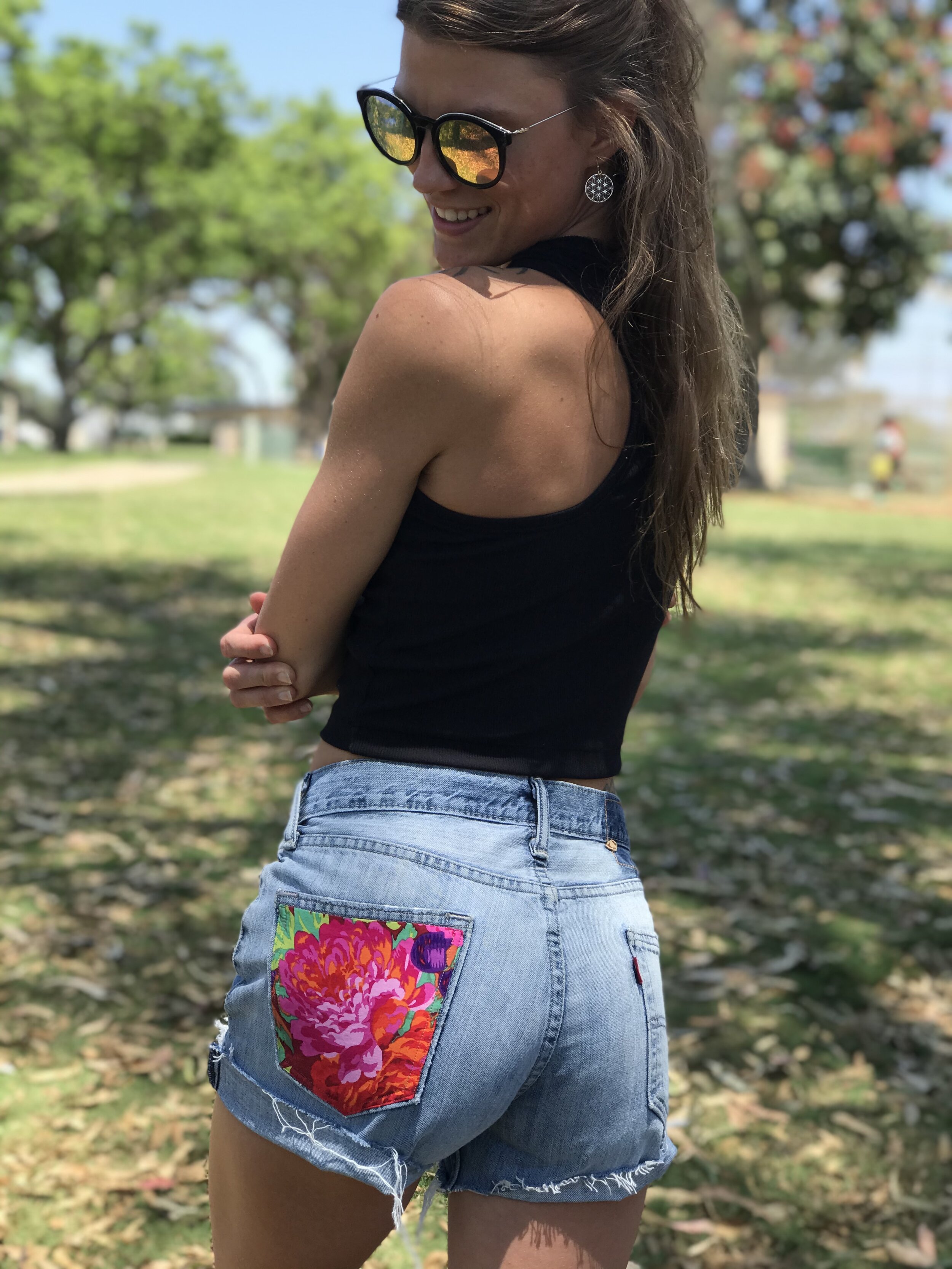 Tropical Floral Shorts