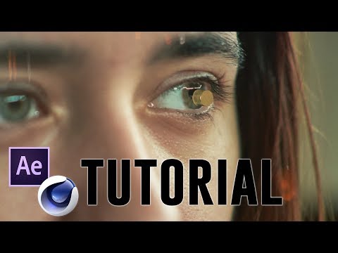 Eye Bullet Impact (C4D + AE Tutorial)