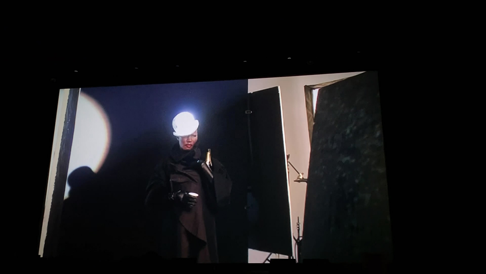 Extract from Bloodlight and Bami Screening with Grace Jones at the FestivalofDisruption - Curated by DavidLynch in LA at the Ace Hotel. © intothesunentertainment
