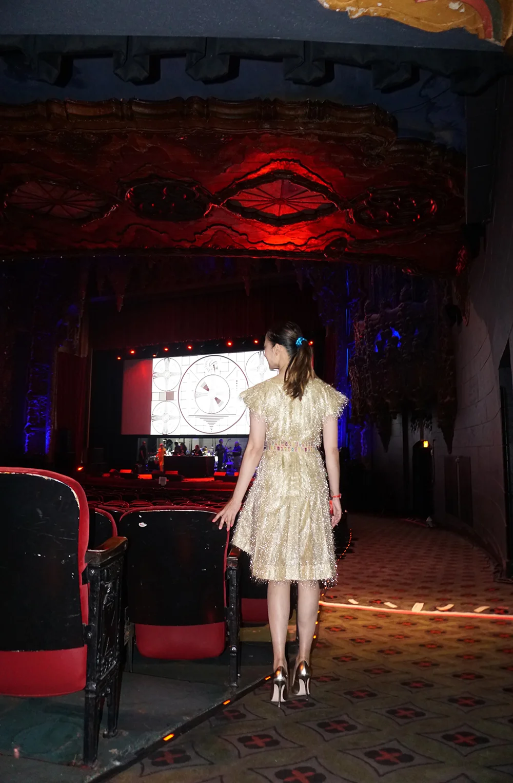 Yi Zhou at the Festival of Disruption - Festival of Disruption Curated by David Lynch in LA at the Ace Hotel October 2018. © intothesunentertainment