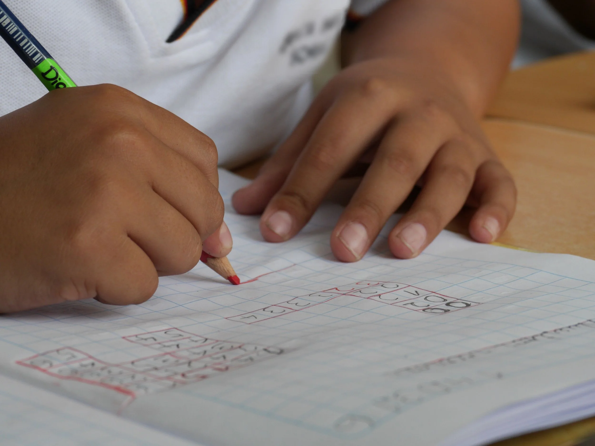 Why does my child apply too much pressure when writing?
