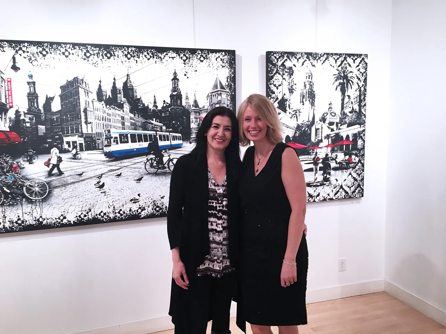 Photo: Courtesy Denise Buisman Pilger Nedia El Khouri and Denise Buisman Pilger.