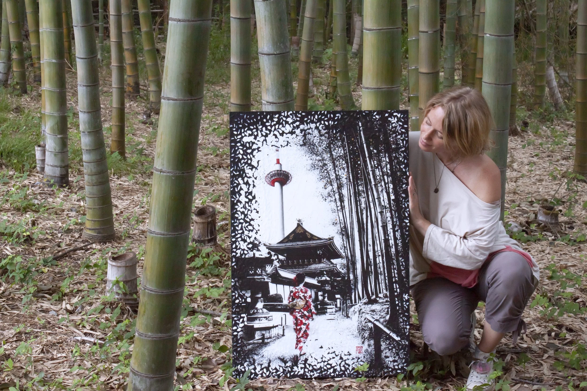 Artist takes Art to the streets of Japan