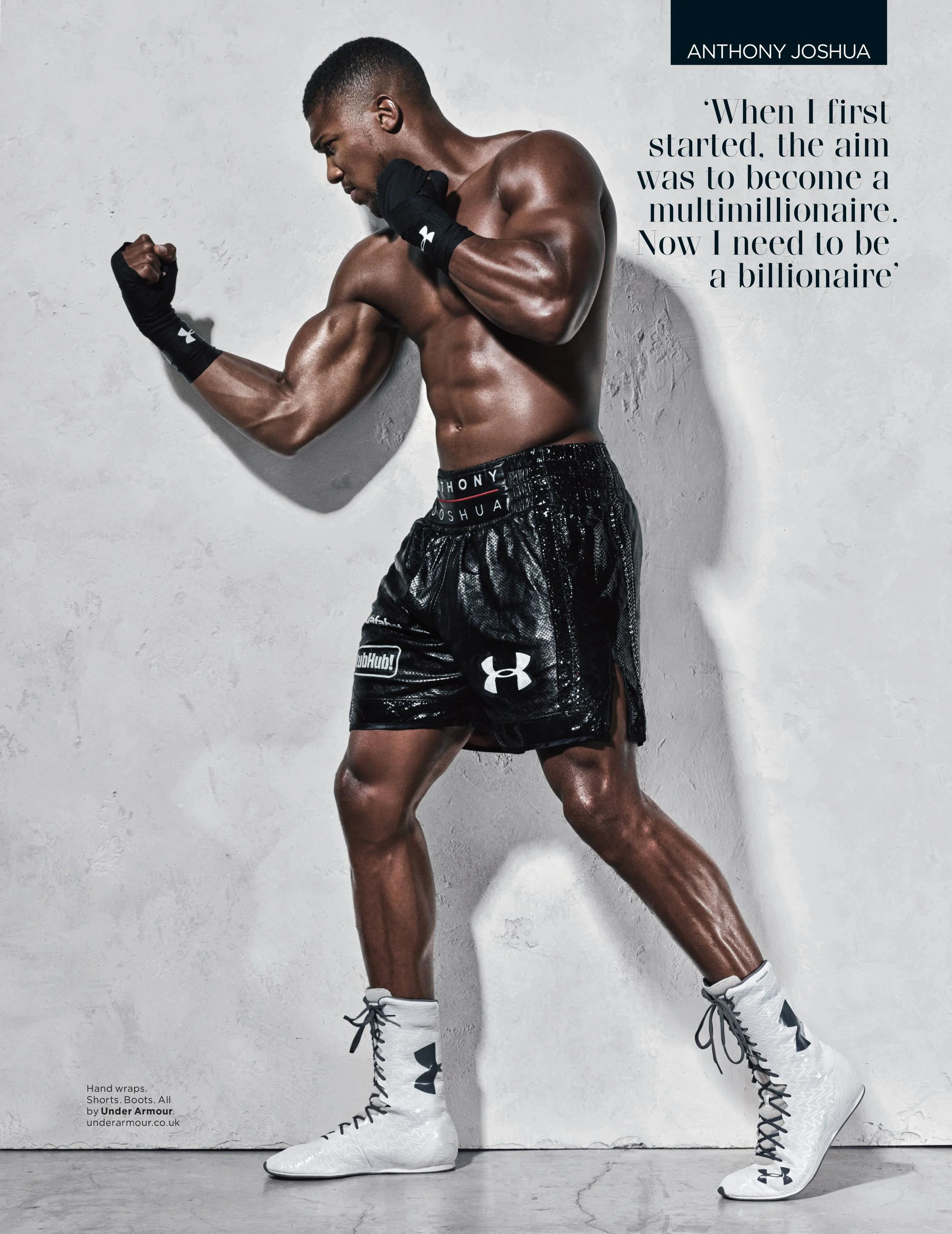under armour boxing shoes anthony joshua