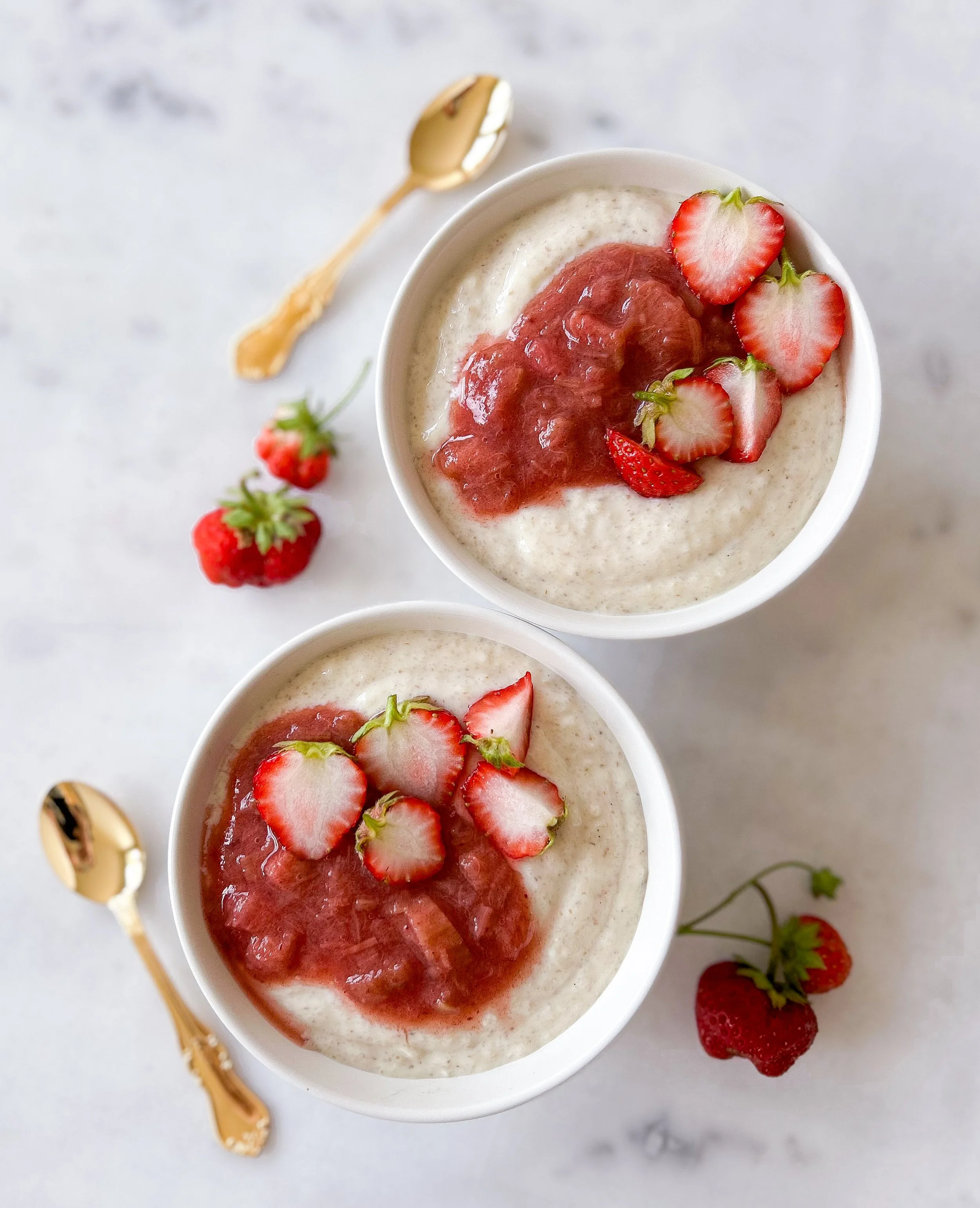 Vegansk mannafrutti med silkestofu