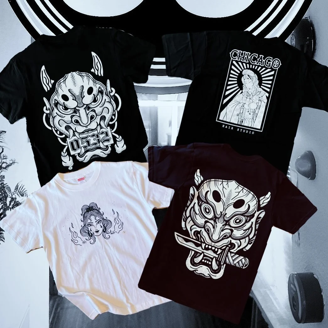 🔥T-SHIRTS🔥
.
TOYOHASHI CITY 0532
4400円 (税込) Design by @hirotattooer
.
CHICAGO HAIR STUDIO @chicago_hair_studio @tsuji0532 @azuu_k
4000円(税込) Design by @hirotattooer
.
LADY FLAME
4000円(税込) Design by @arisa.de
.
C&Ouml;MPANY TATTOO STUDIO SHIRT
4400円(