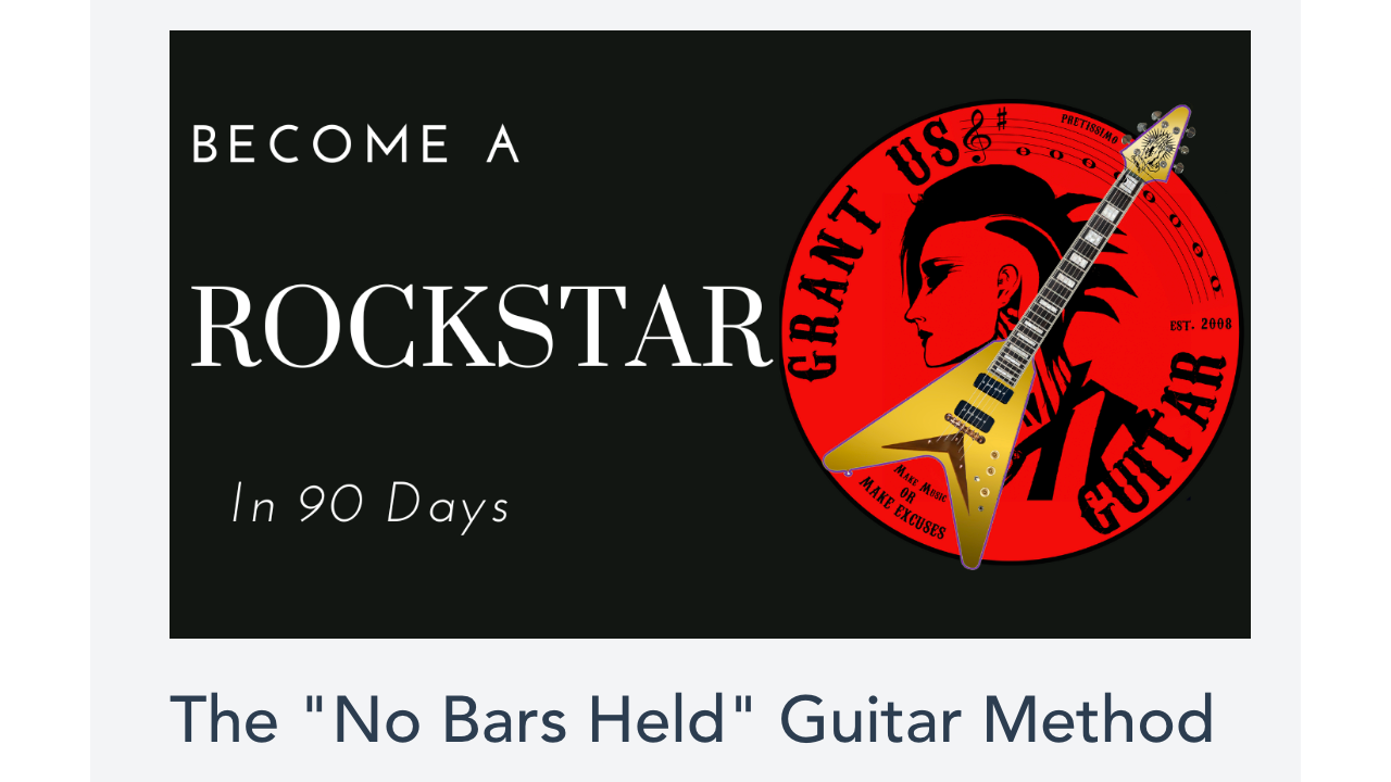 DIY 90 Day Rockstar Guitar Course