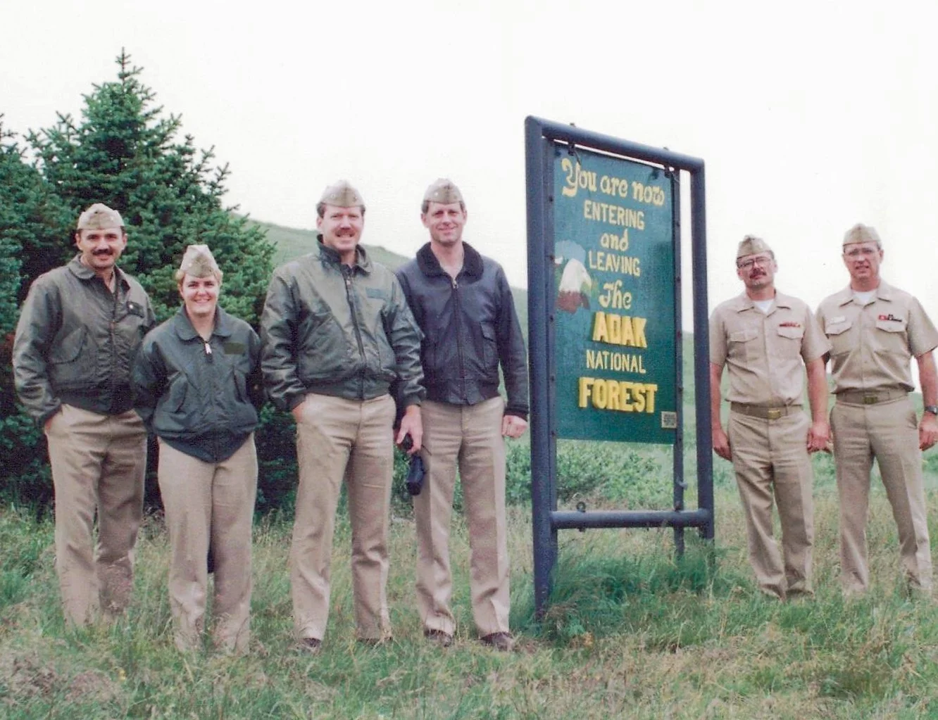 Lcdr Tzitzura, XO, NR NAS Adak Augmentation Unit- 1992