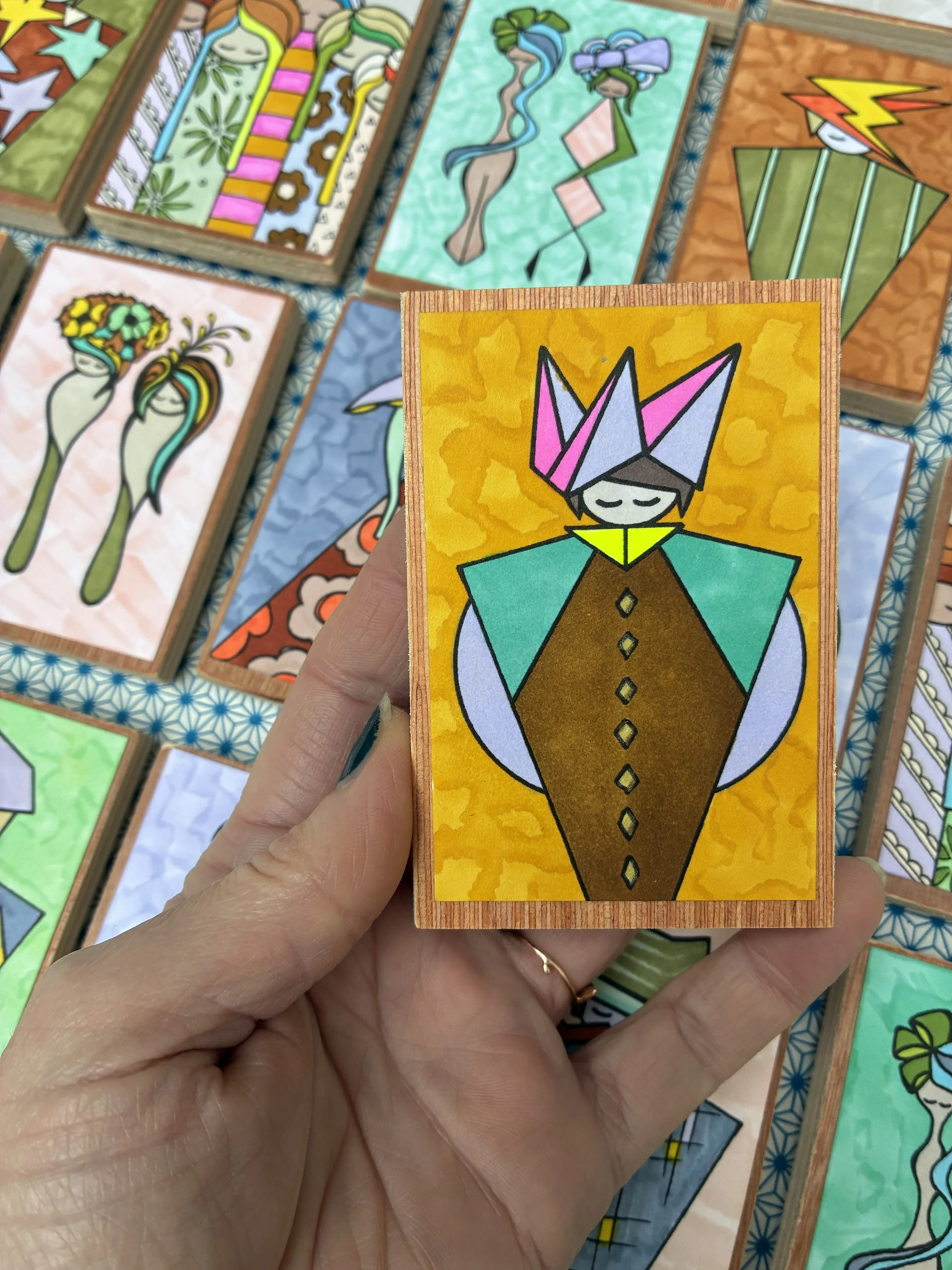 Monsieur Hand Crafted Magnet