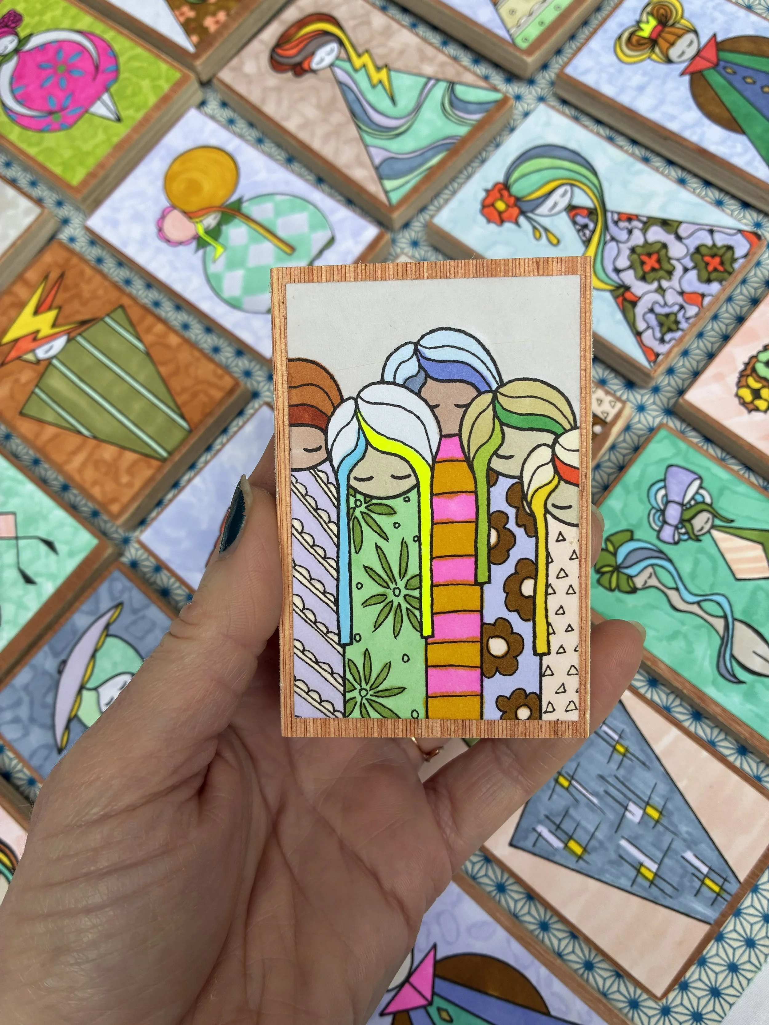 Pioneers Hand Crafted Magnet