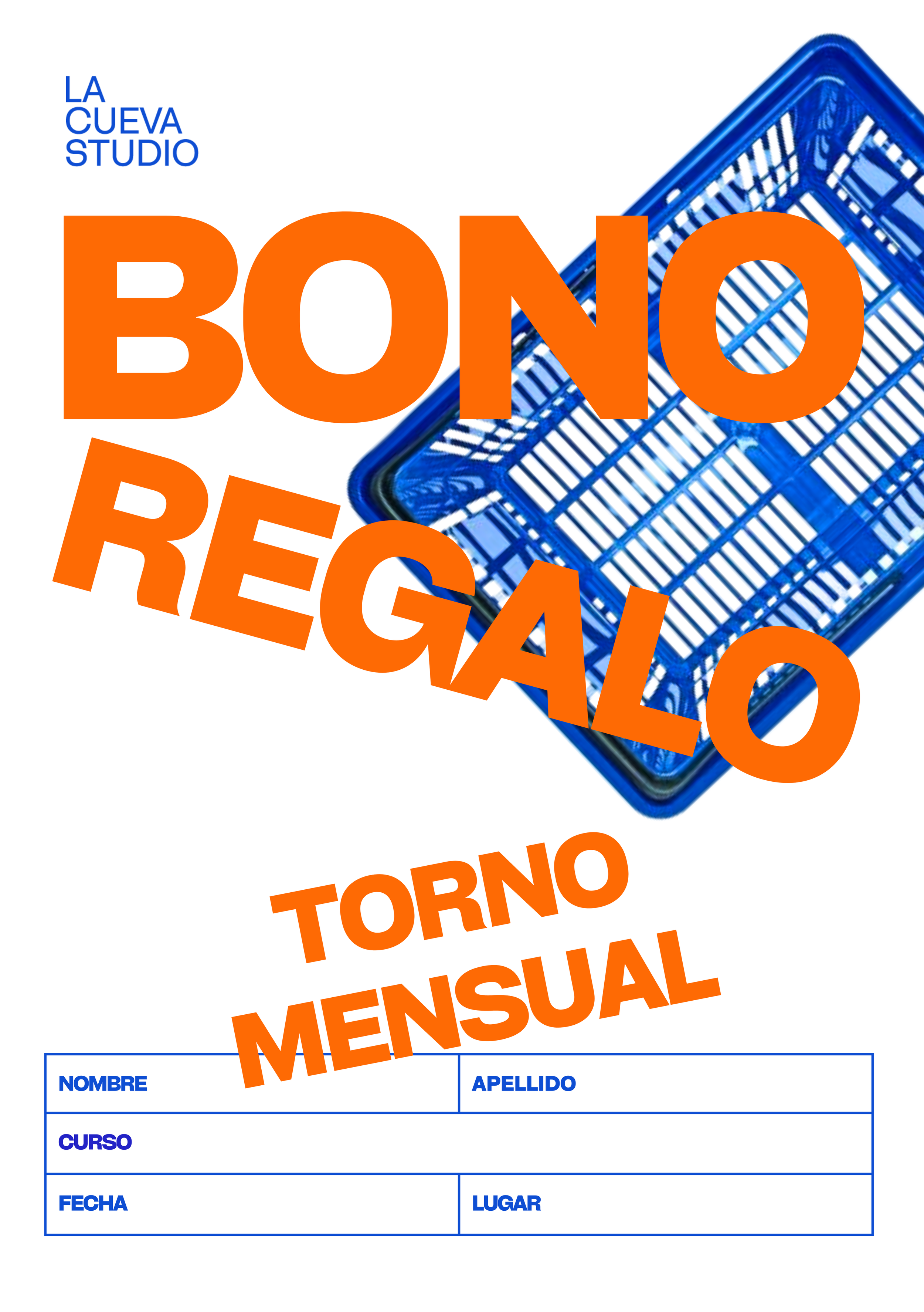 BONO REGALO - CURSO TORNO INTENSIVO MENSUAL
