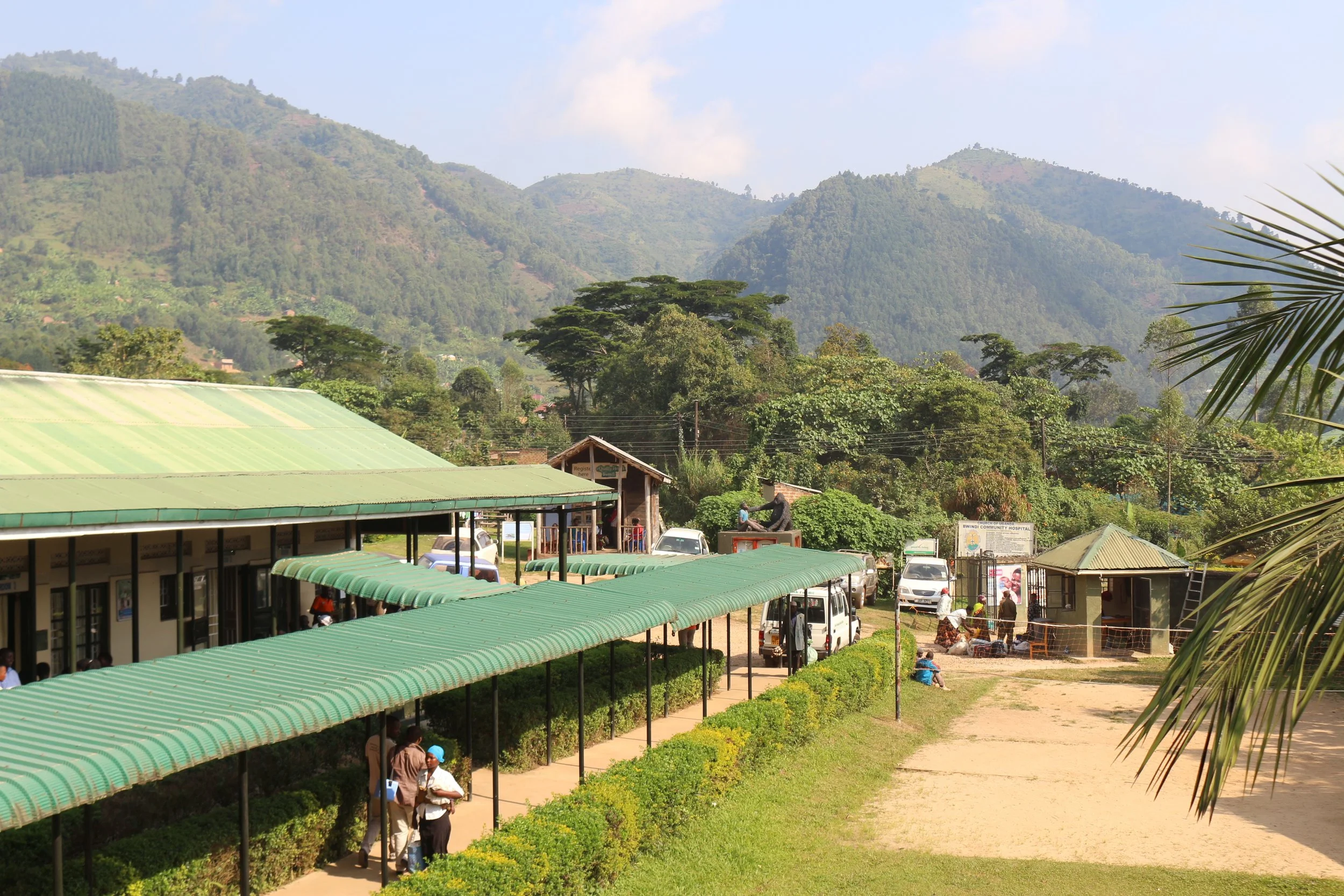 Bwindi Community Hospital, one of the rural health care facilities in Uganda where ITW has introduced an ultrasound program.