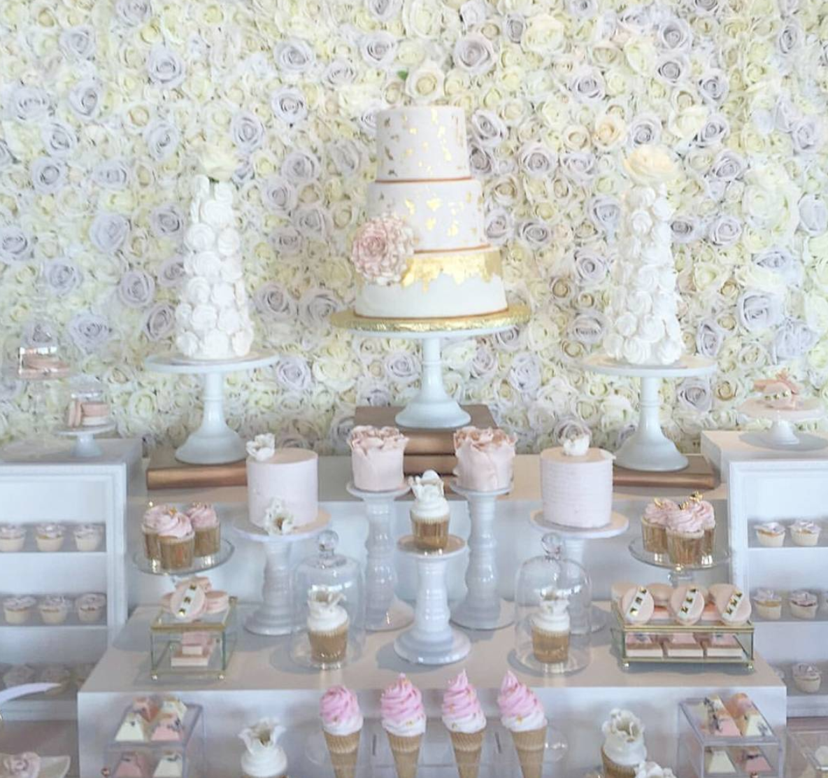 Miranda’s Bridal Shower Sweet Table