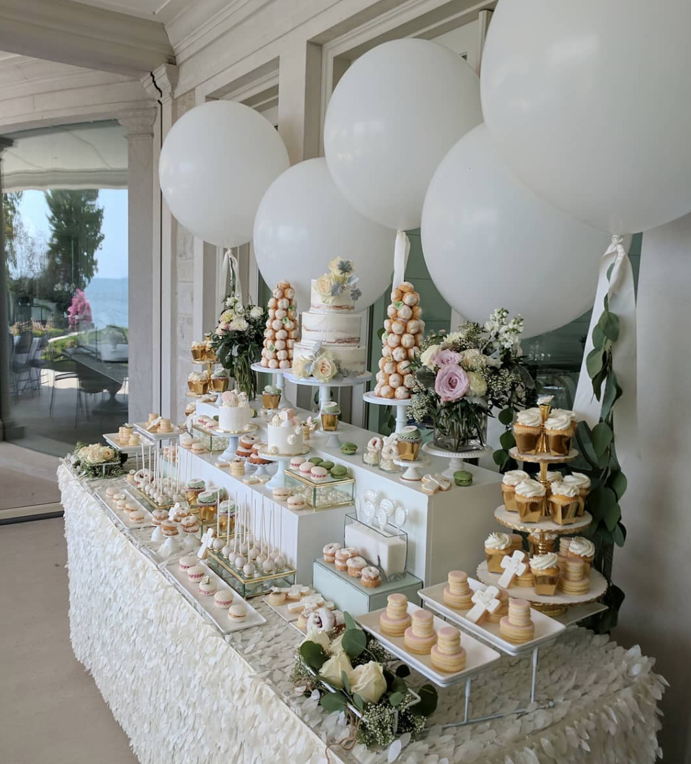 Harper’s Baptism Sweet Table
