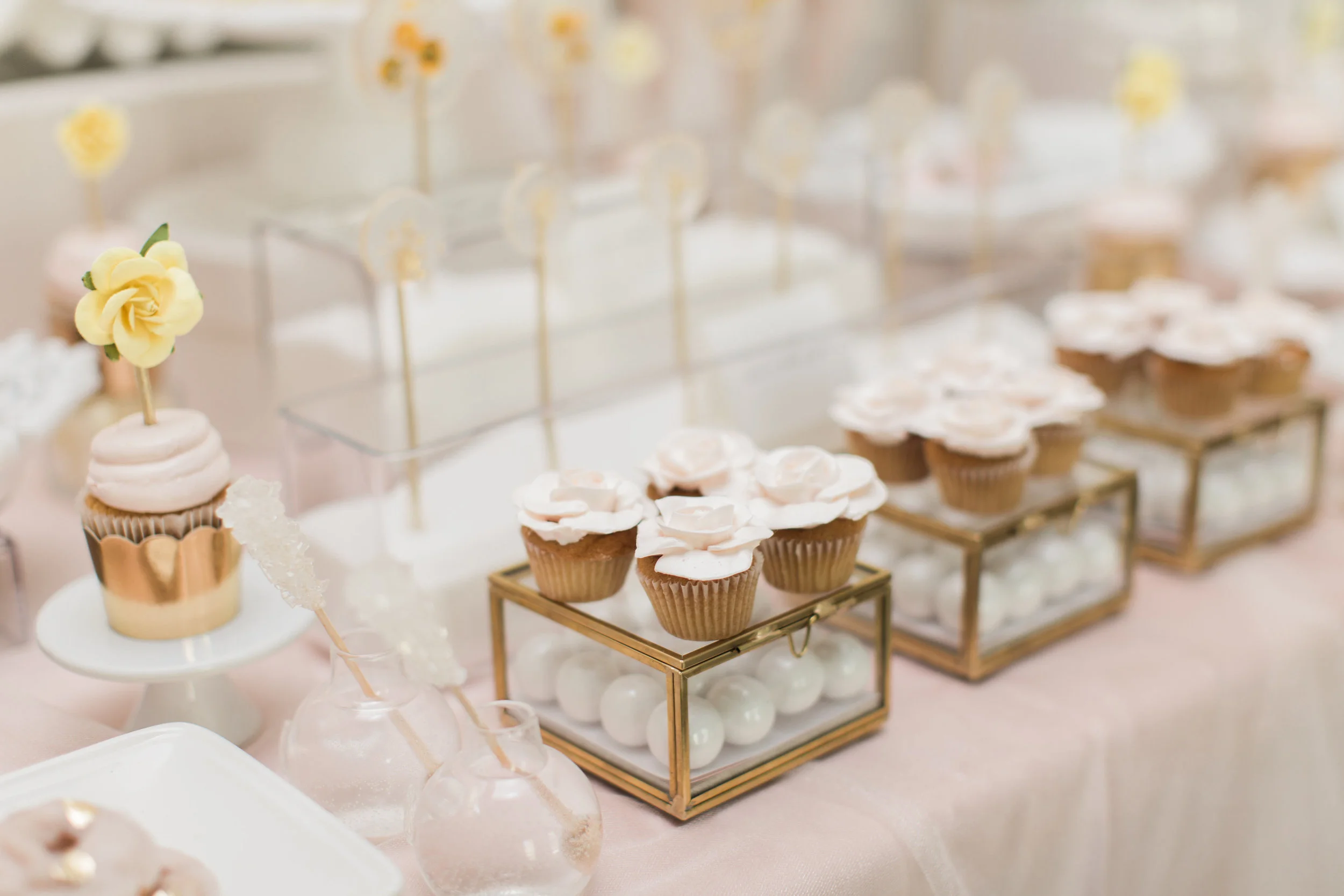 Styled Sweet Table Featured in Wedluxe