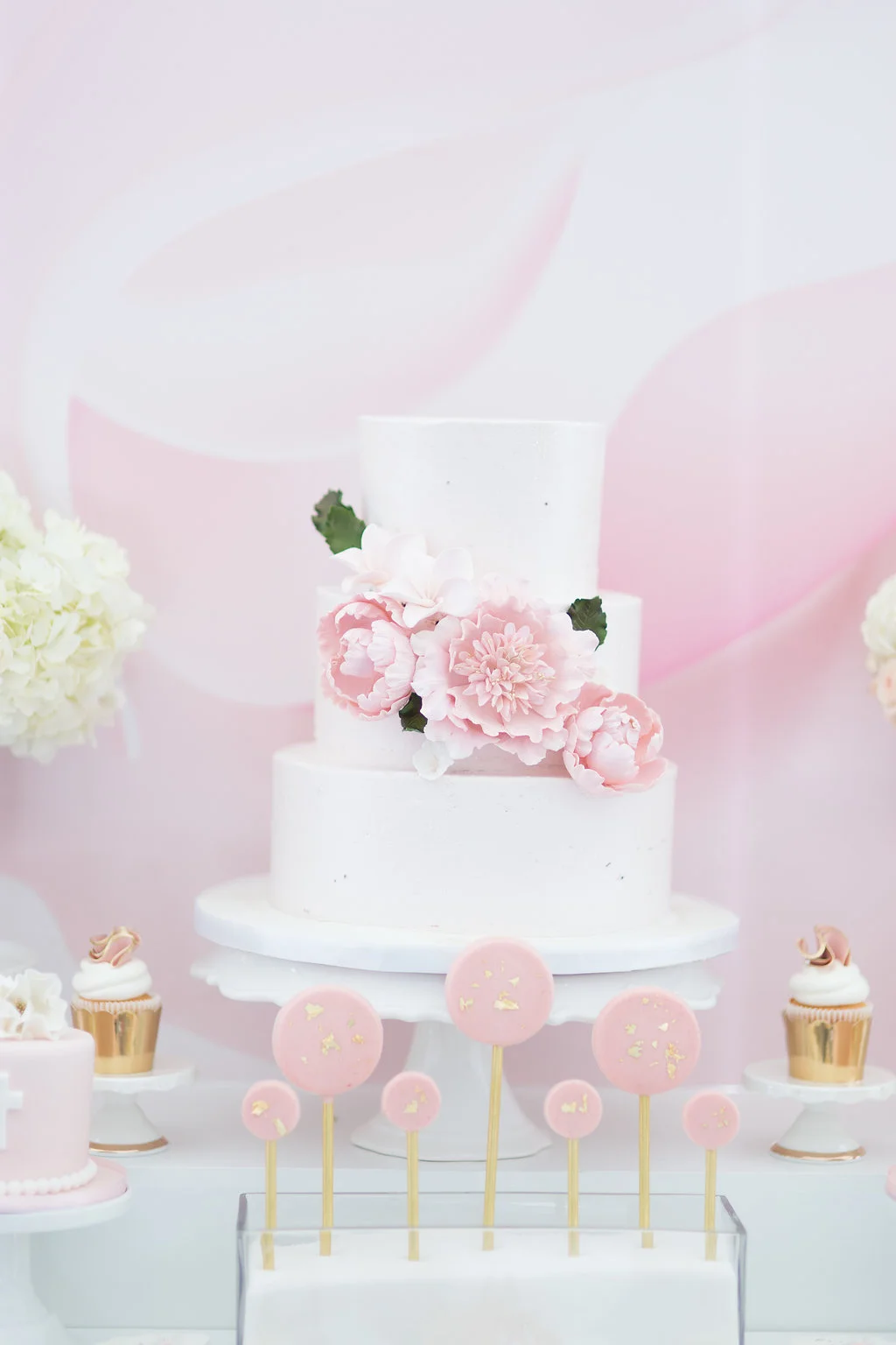 Gloria’s Baptism Sweet Table