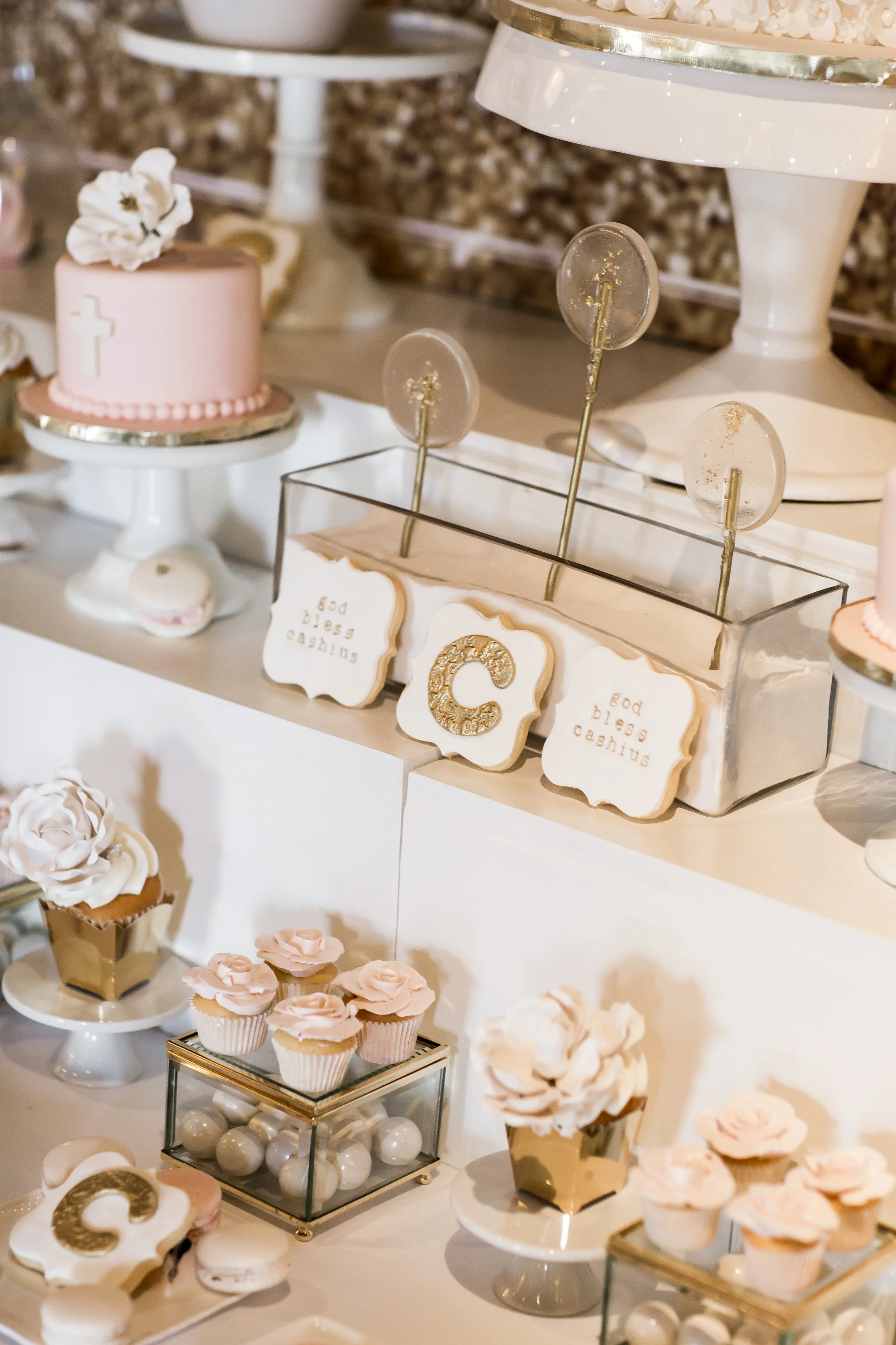 Cashius’s Baptism Sweet Table