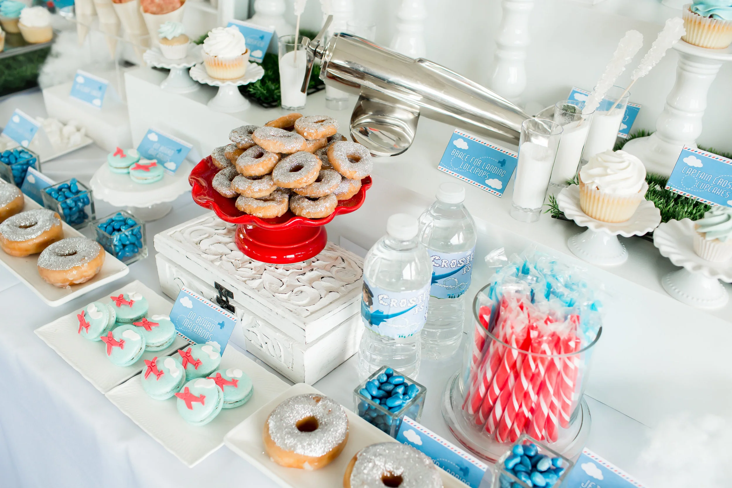 Cross' Third Birthday Sweet Table