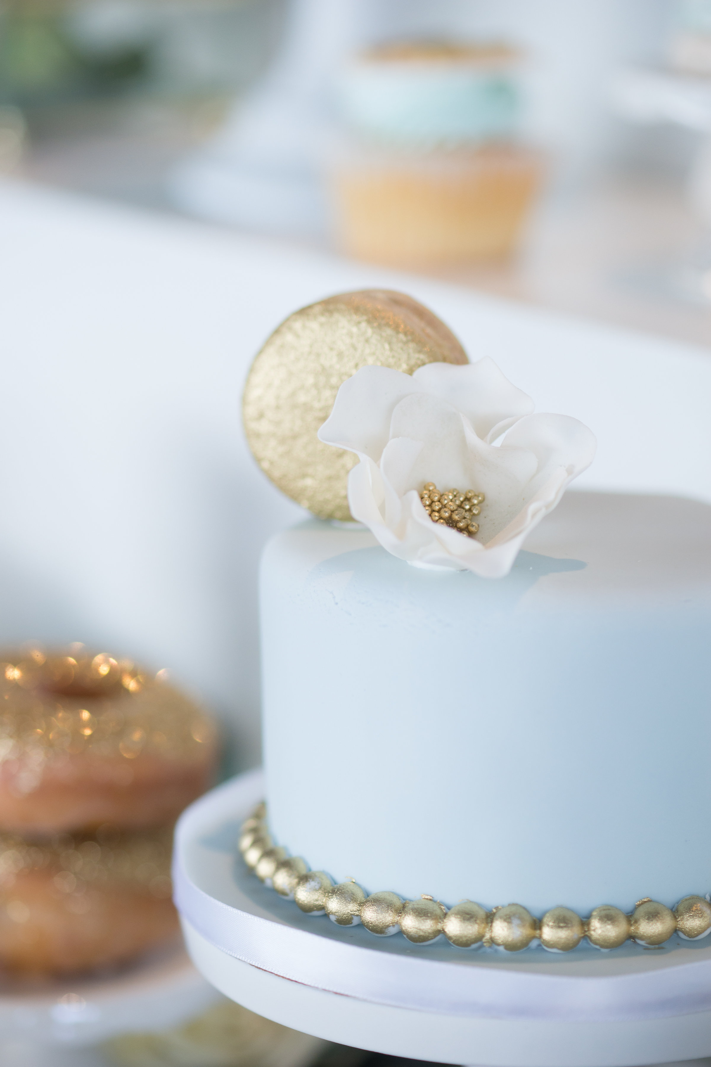 Marcus’ Baptism Sweet Table