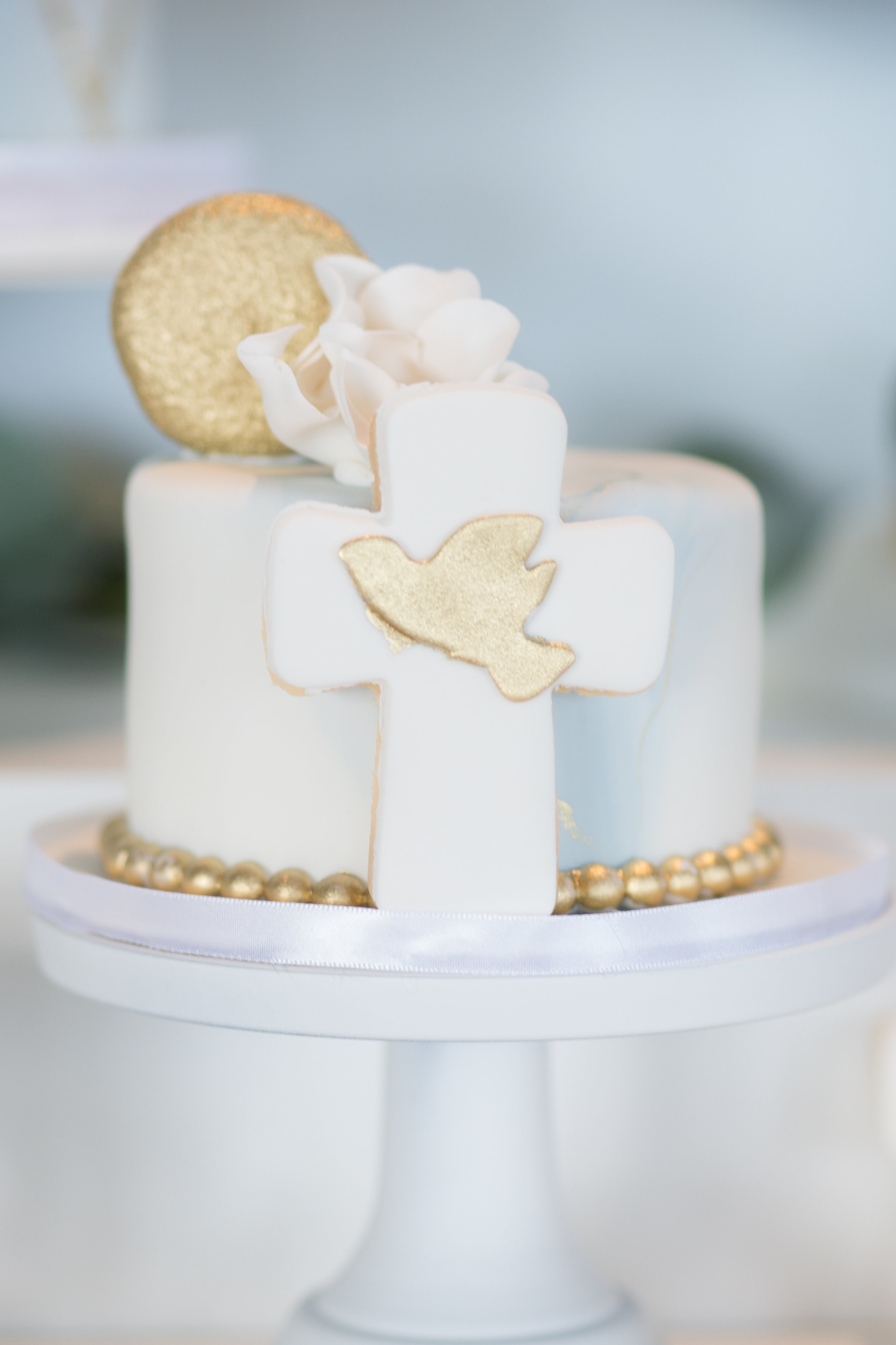 Marcus’ Baptism Sweet Table