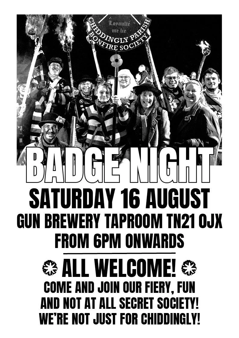 The Chiddingly Parish Bonfire Society Badge Night