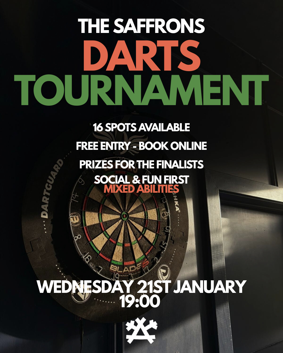 The Saffrons Darts Tournament