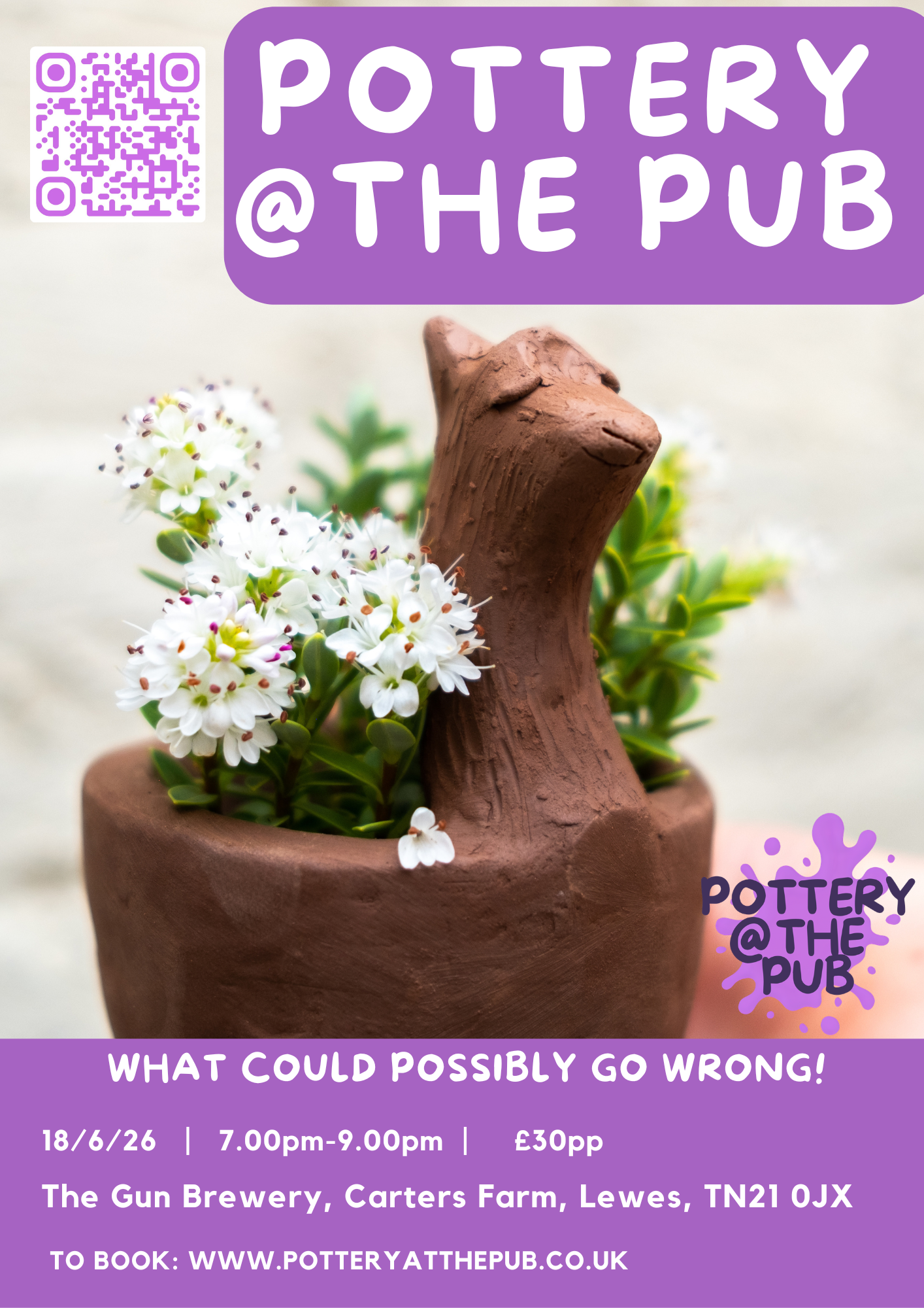Pottery @ The Pub - Taproom Pottery evening