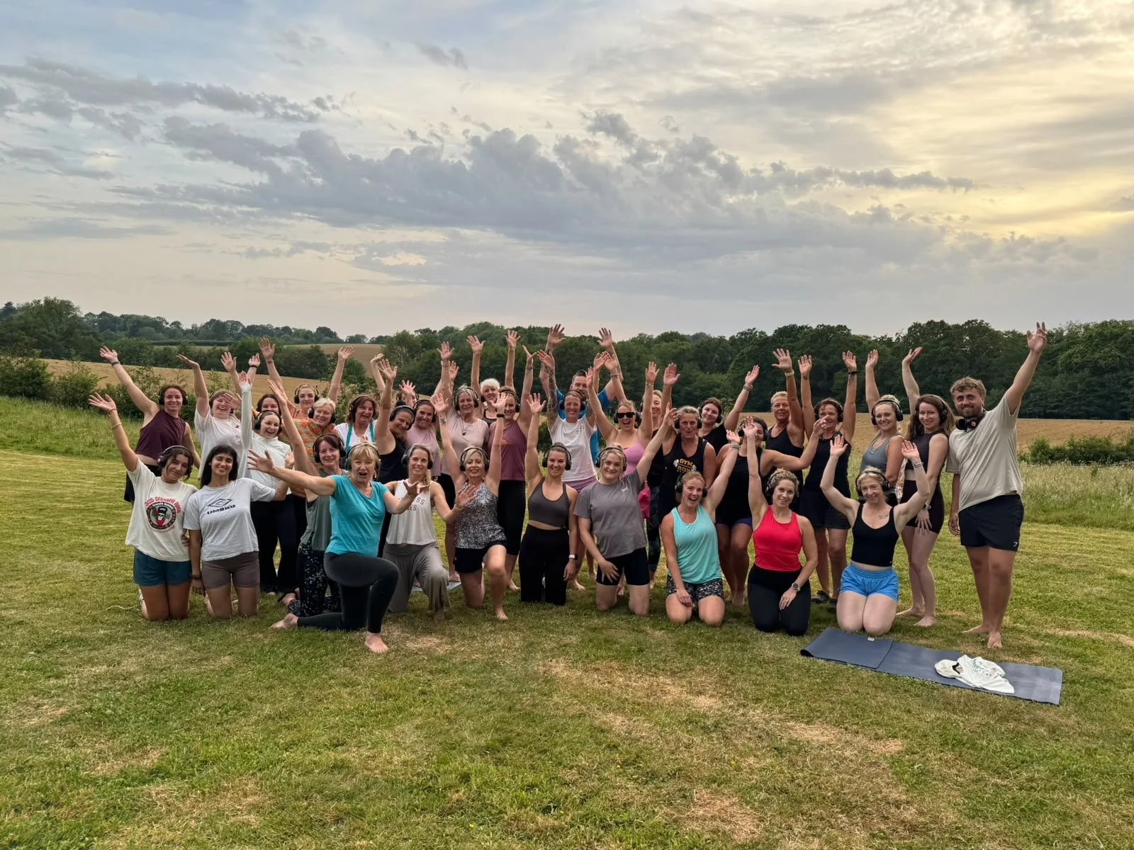 Silent Disco Yoga At Sunset - Hosted by Breathe With Ease (TICKETED)