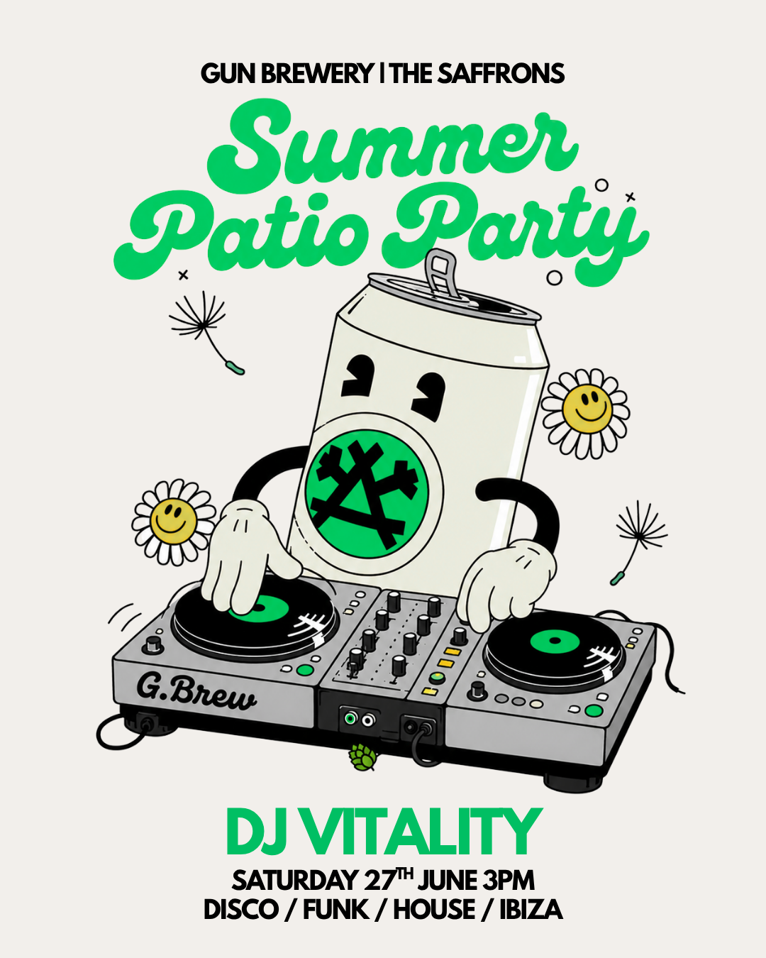 PATIO PARTY - LIVE DJ ON THE TERRACE 
