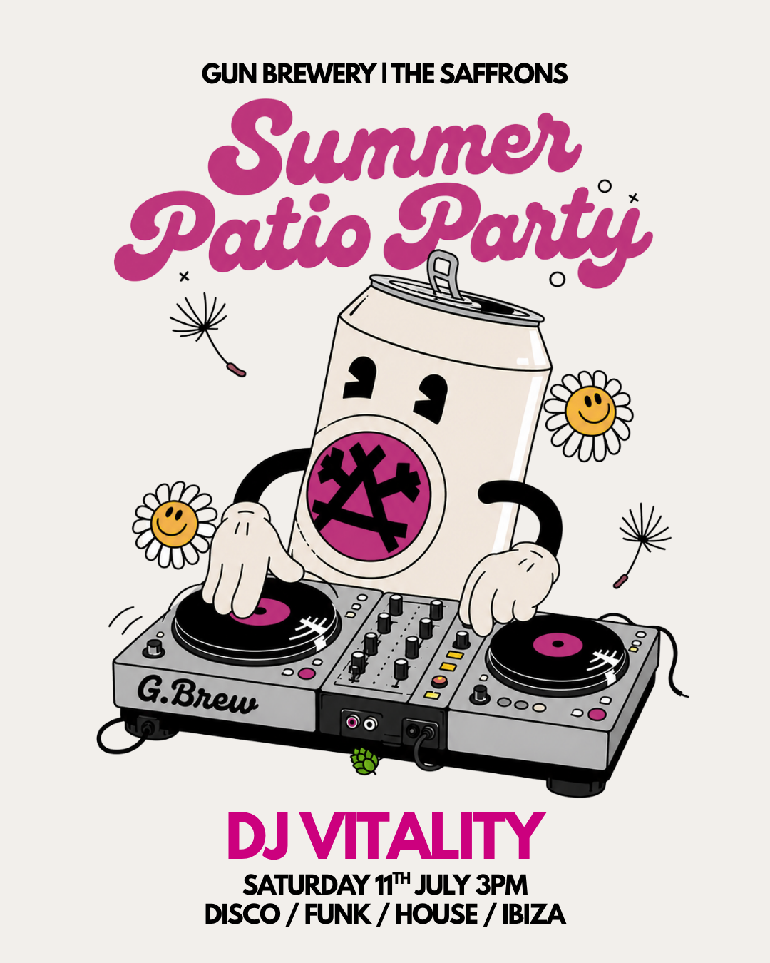 PATIO PARTY - LIVE DJ ON THE TERRACE 