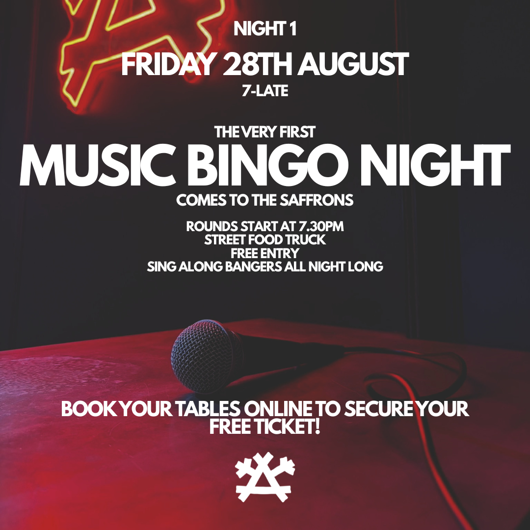 MUSIC BINGO NIGHT - FREE EVENT