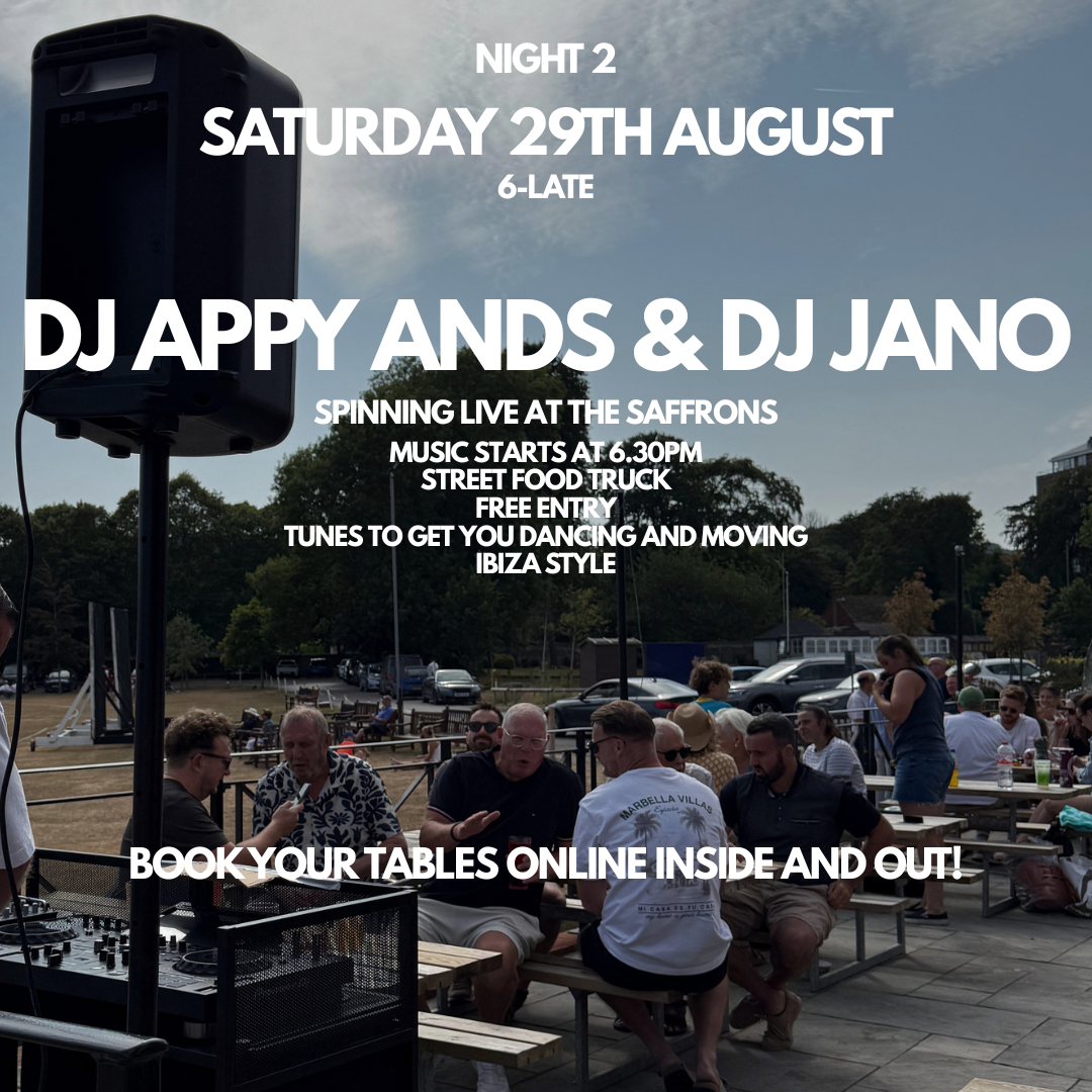 DJ APPY ANDS &amp; DJ JANO - THE SAFFRONS PARTY