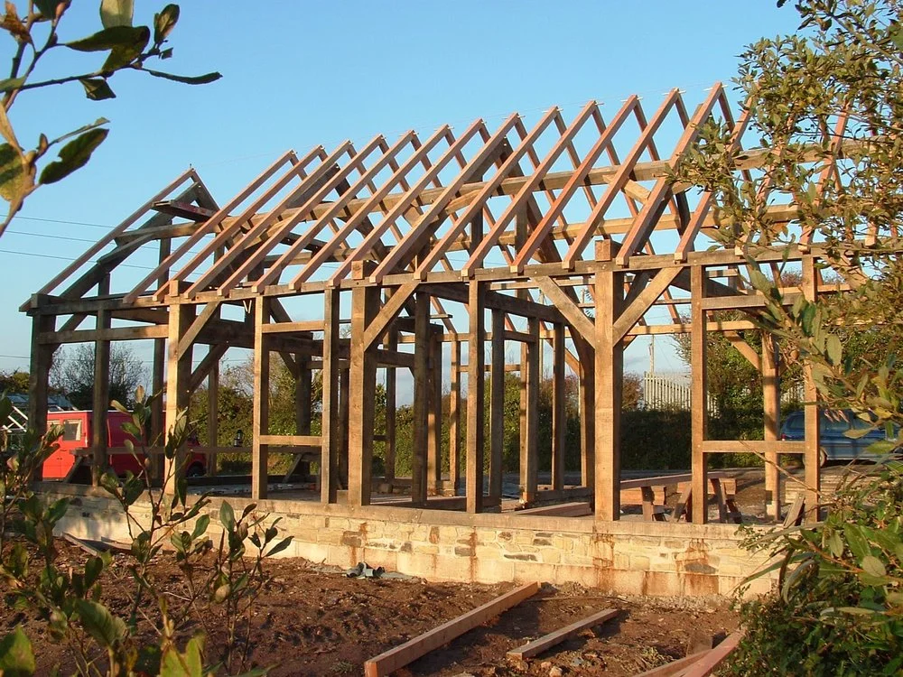 Oak framed houses in Cornwall and Devon 