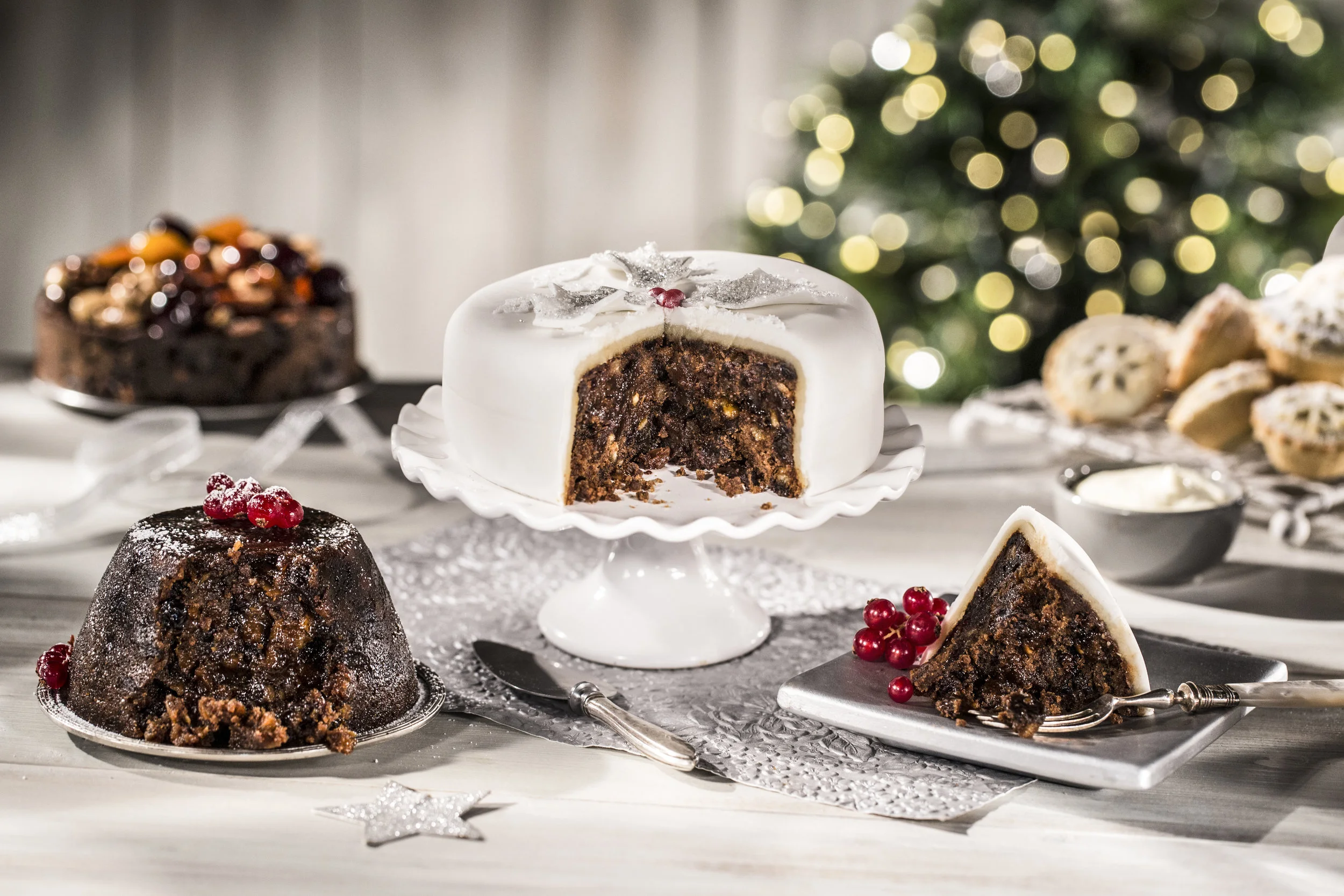 Tesco Christmas Cakes - Phillip Martin Photography
