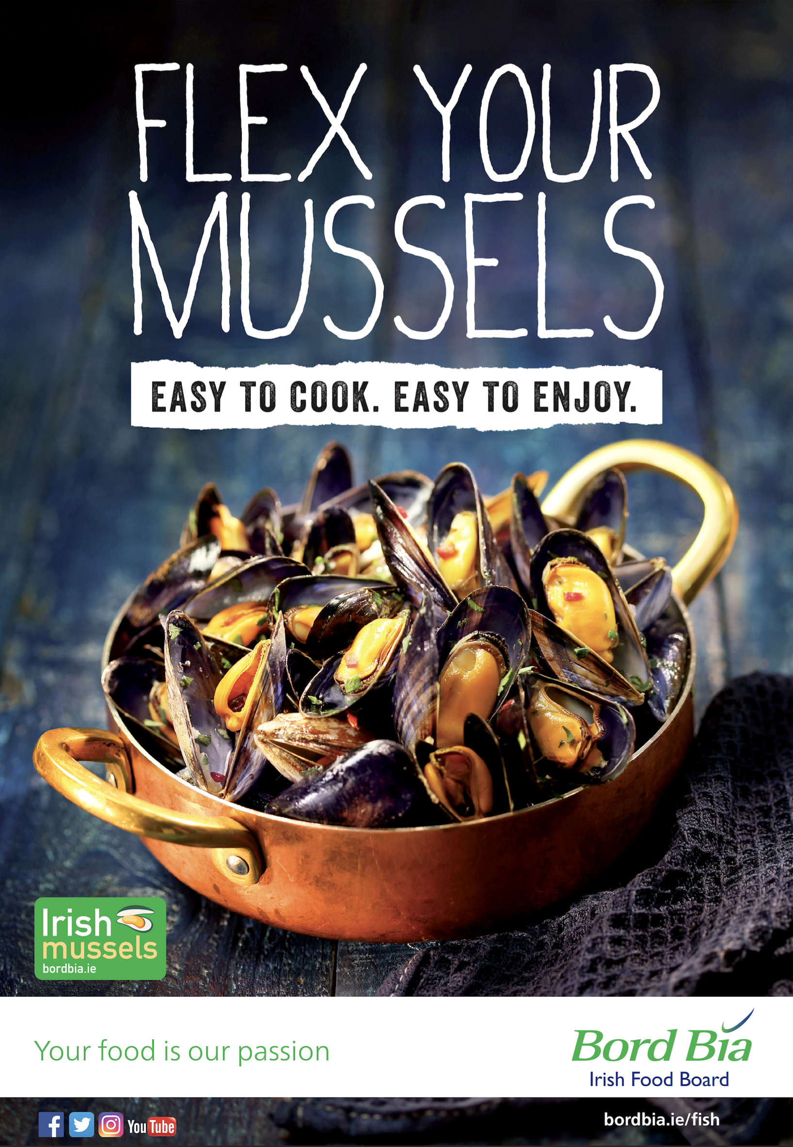 Bord Bia Mussels - Phillip Martin Photography