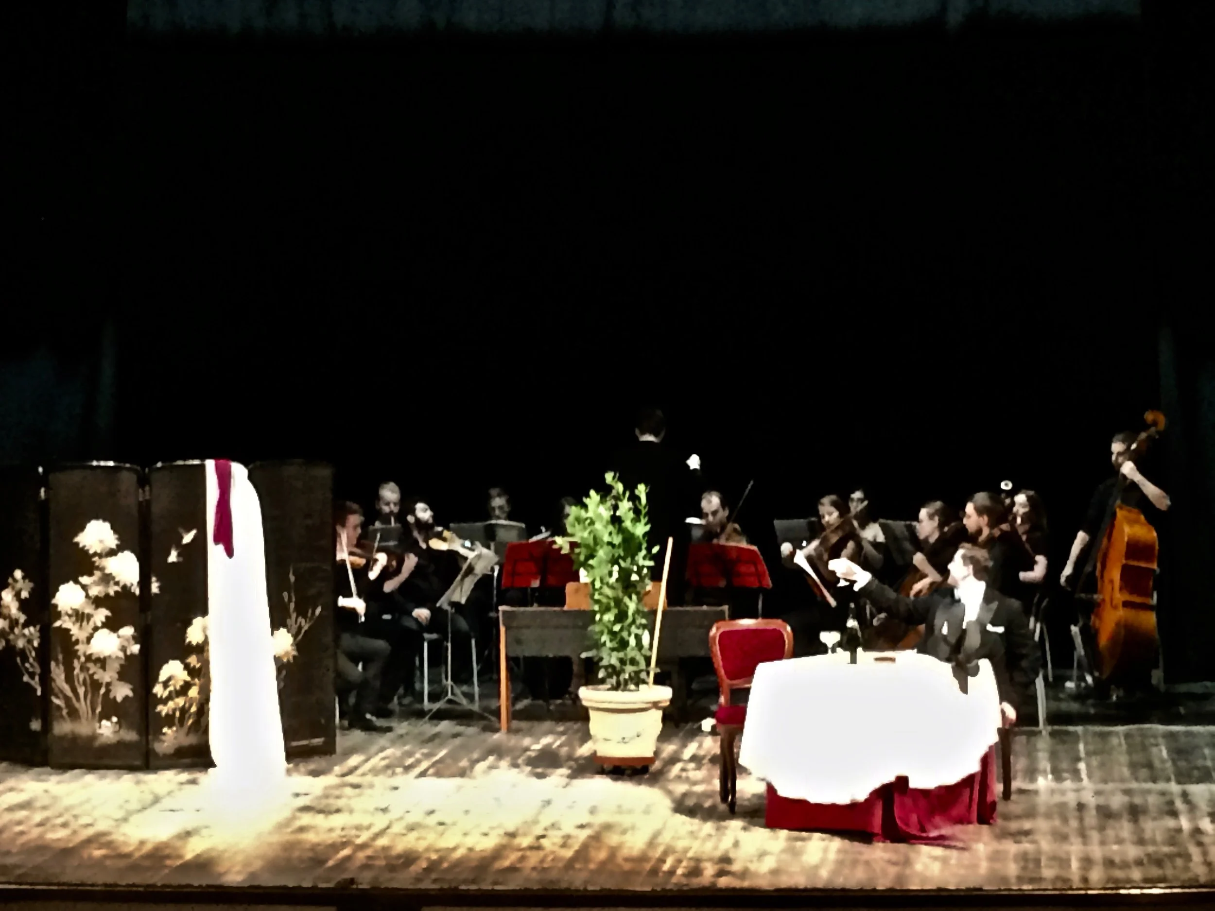 La Scala di Seta , Teatro Signorelli, Cortona, 2018. Director: Jeanne Pansard-Besson