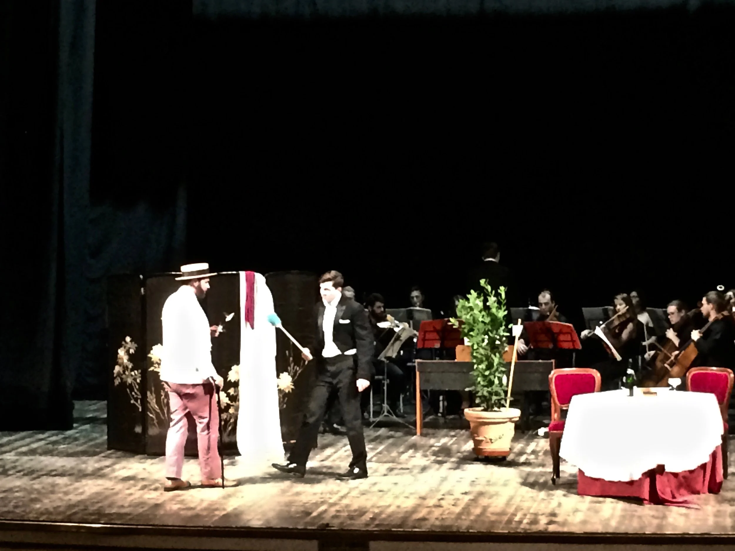 La Scala di Seta , Teatro Signorelli, Cortona, 2018. Director: Jeanne Pansard-Besson