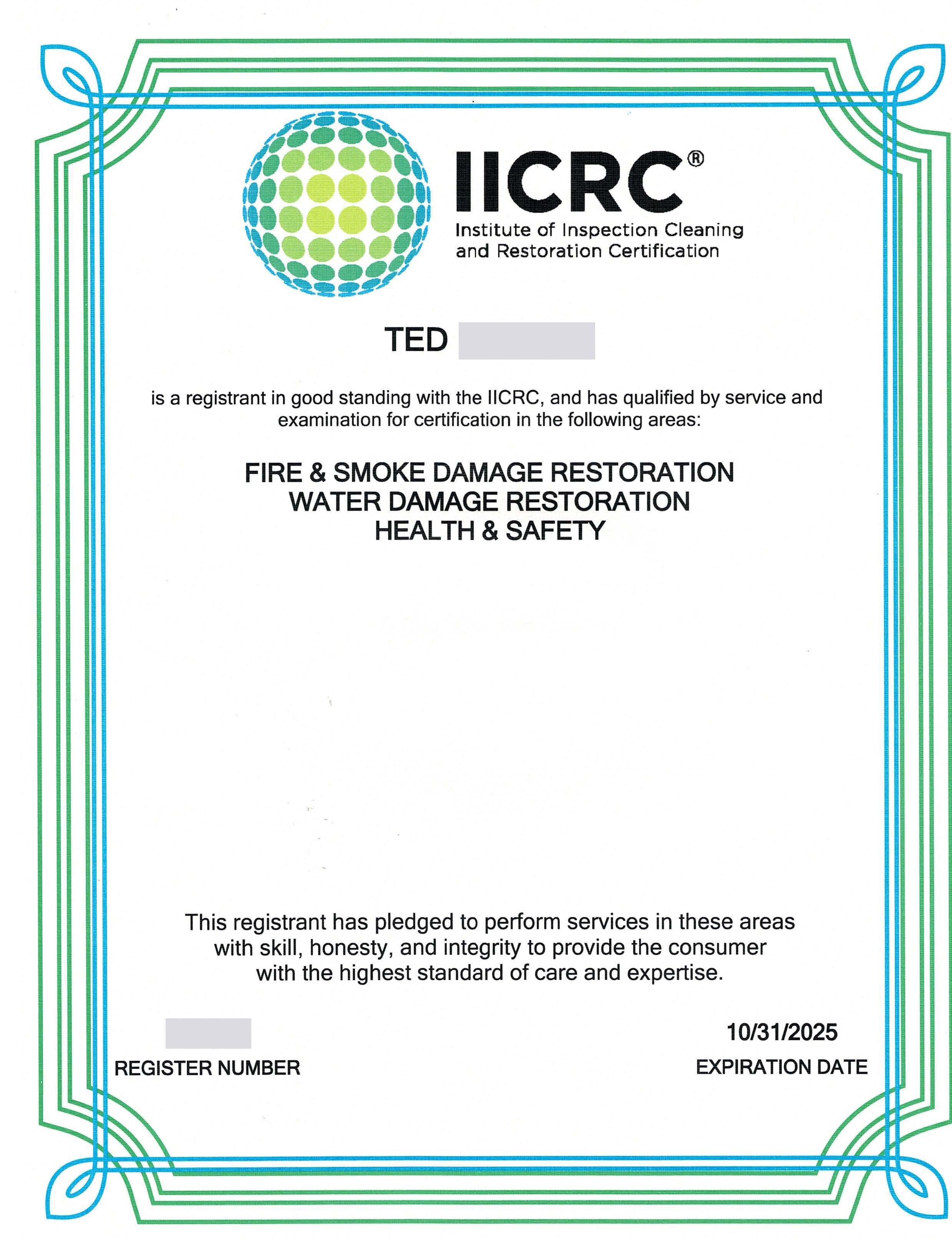 Why IICRC Water, Fire, and Smoke Certifications Matter at Heritage Restoration
